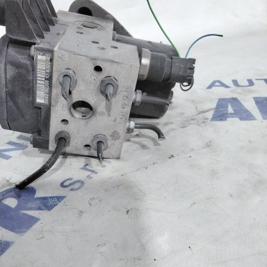 Pompa Centralina ABS mercedes class A140 1.4 benzina anno 2002 codice:0265202412(sfA3p6)