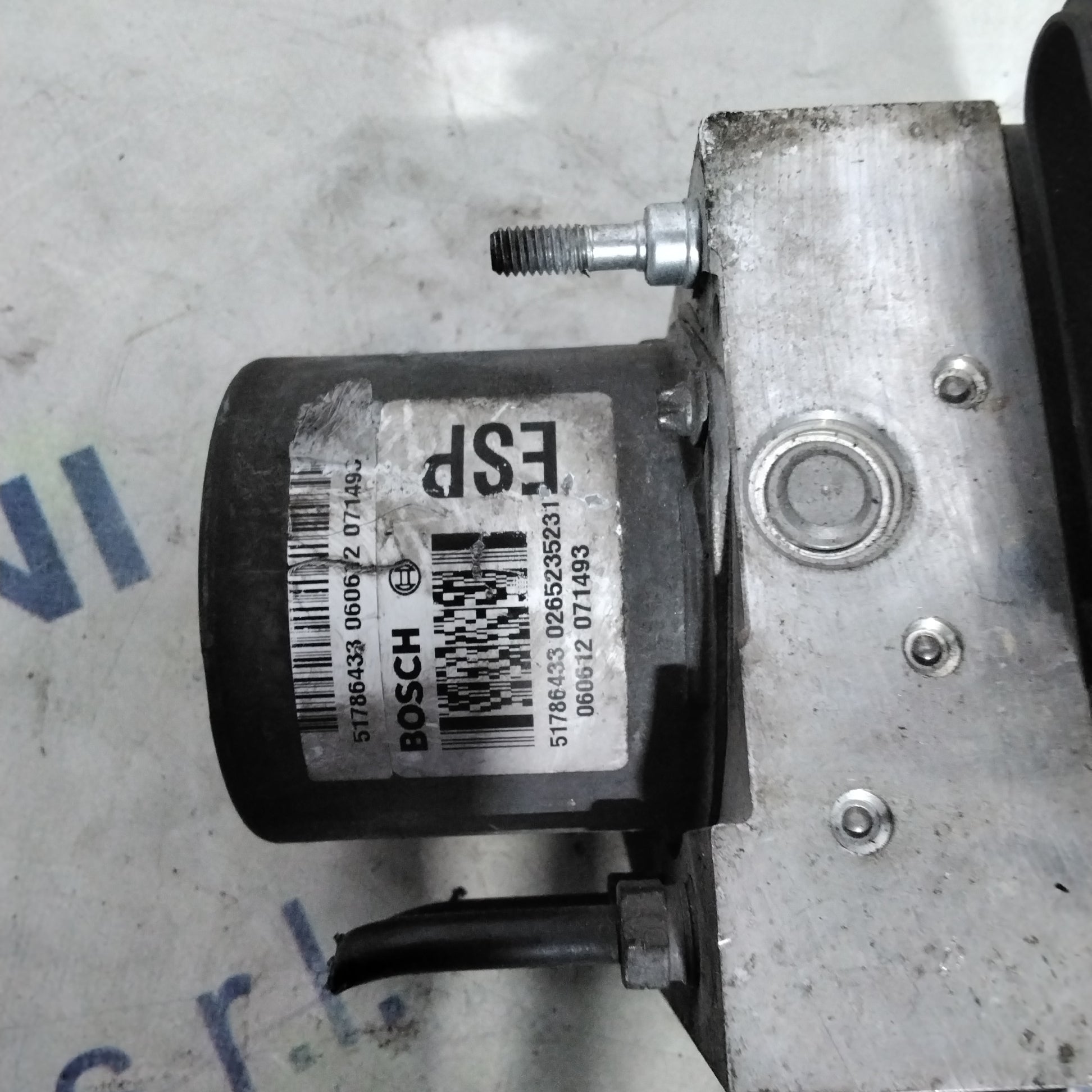 Pompa Centralina ABS fiat grande punto 1.3 multijet anno 2007 codice:0265950628/0265800690(sfA3p5)