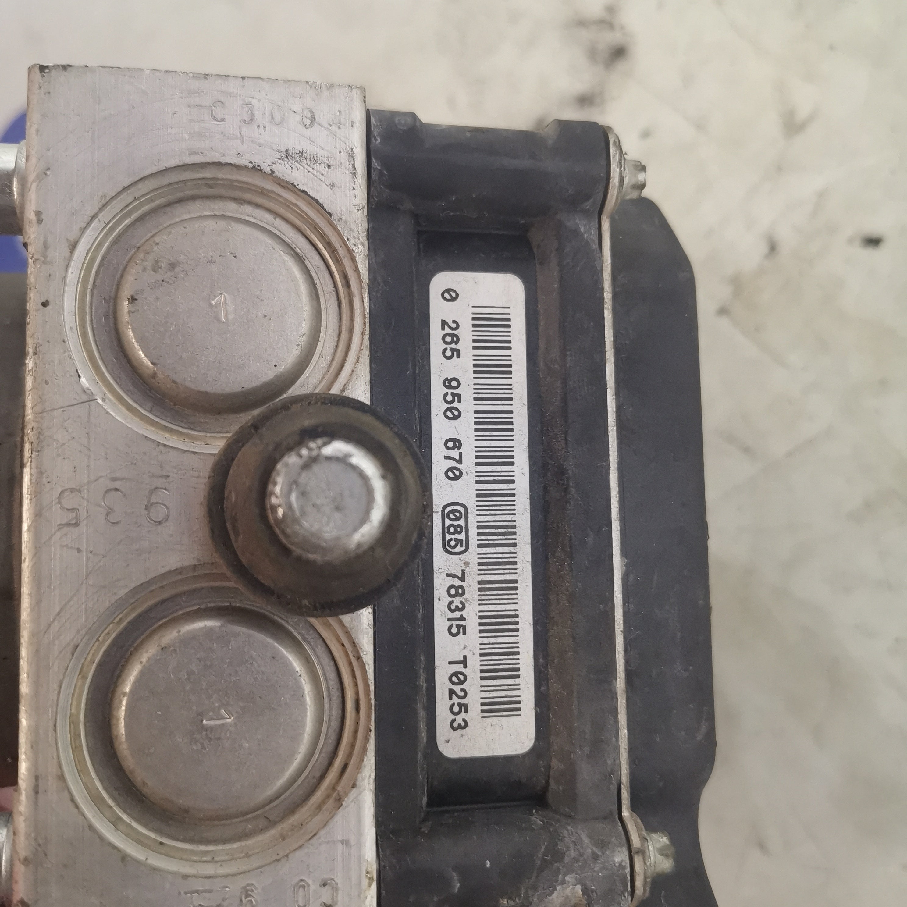 ABS Pump Control Unit Fiat Bravo 1.9 Diesel year 2008-2010 code: 0265950670 (sfA3p4)