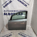 Front left door Fiat Grande Punto year 2005-2015 (sf1e1) colors (grey, black, white)