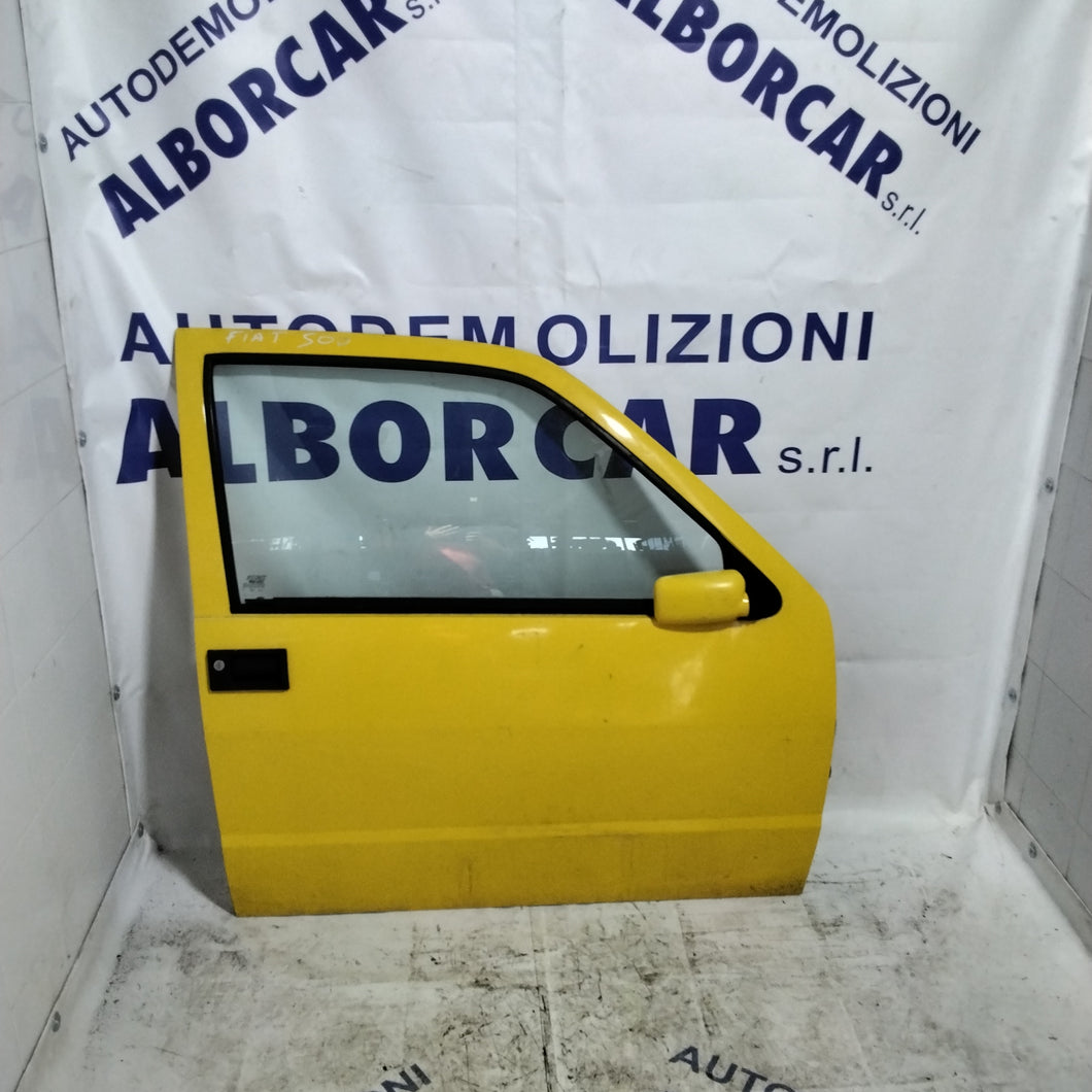 Sportello/ porta fiat 500  anteriore destro anno: 1990-1998 (sf1e1)