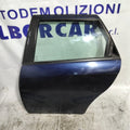 Sportello/ porta ,alfa romeo 156 posteriore sinistro 1997-2005 (sf1e1) colori (blu-grigio chiaro- nero)