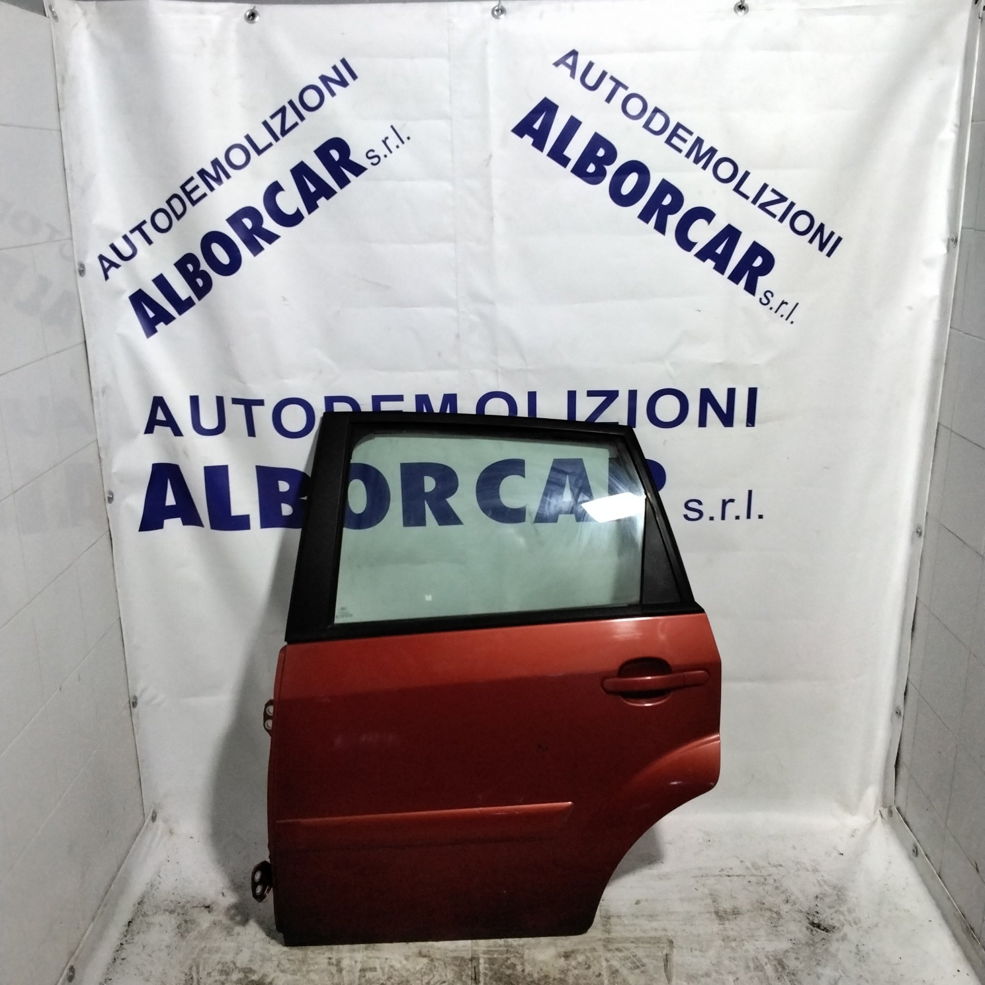 Left rear door ford fiesta year 2002 - 2007 (sf1e1)