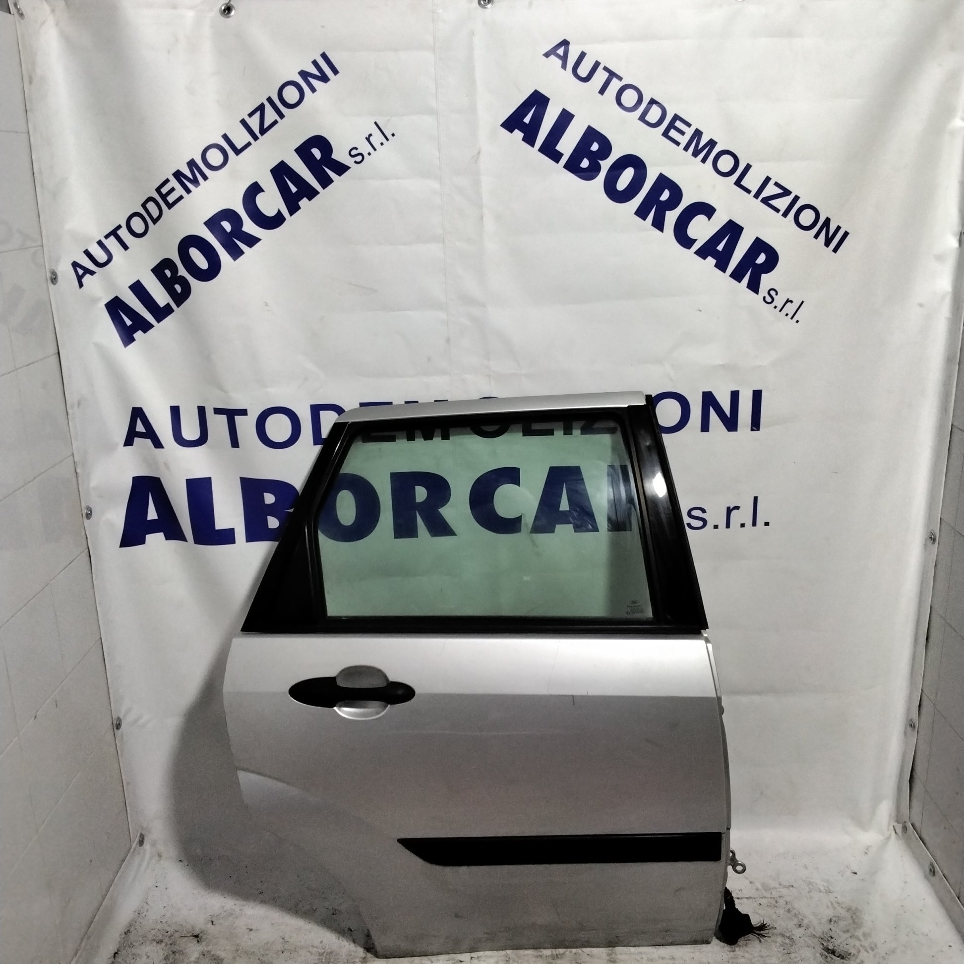 Right rear door/hatch Ford Focus year 1998-2008 grey, black (sf1e1)