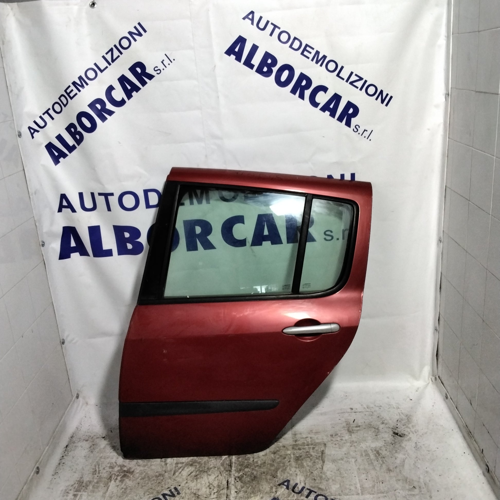 Renault Modus 2004-2013 left rear door (sf1e1)