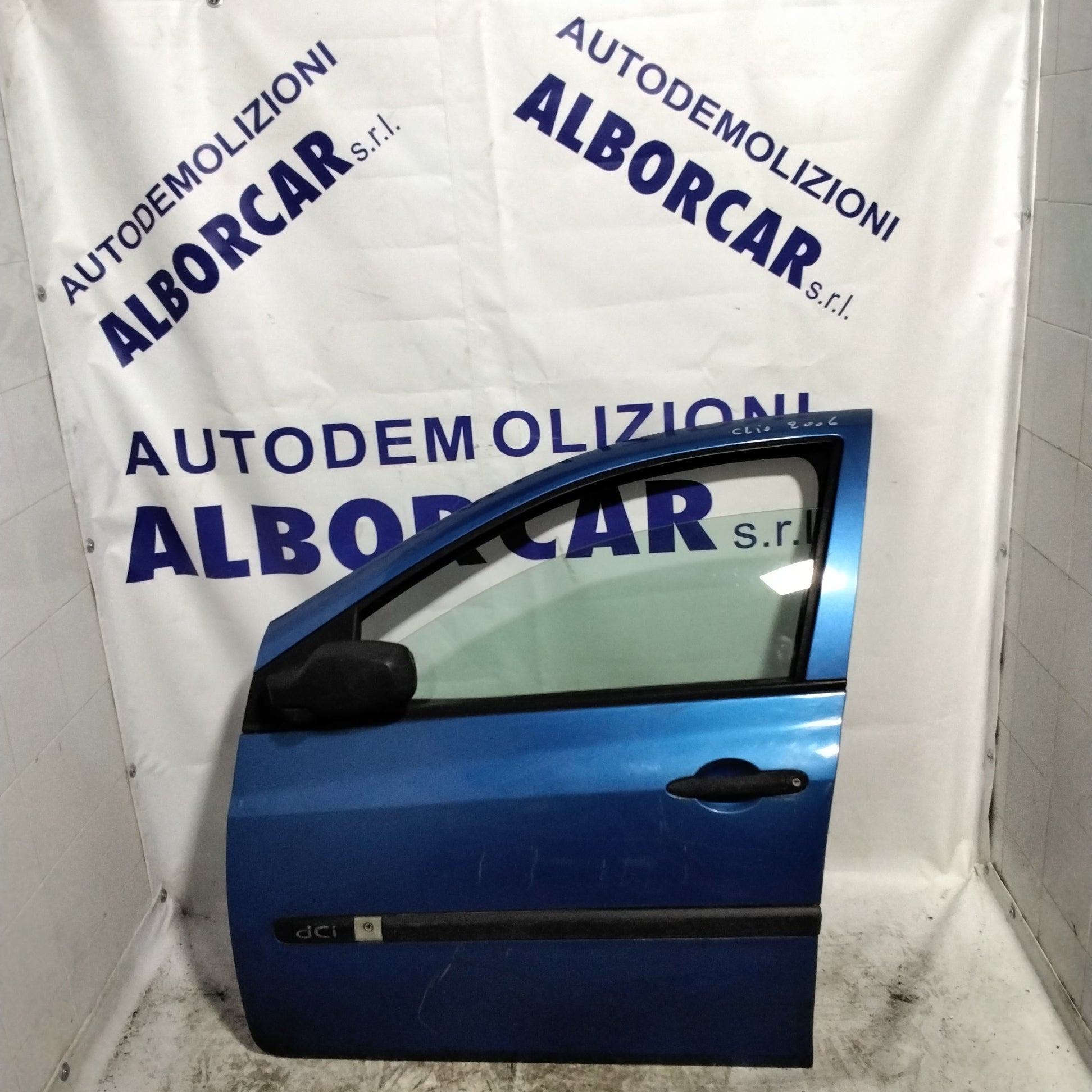 Sportello/ porta renault clio 2006 anteriore sinistro (sf1e1)