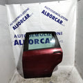 Fiat Croma (2005-2010) rear left door, burgundy/black (sf1e1)