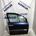 puerta delantera derecha Renault Scenic año 2003-2009 color azul, negro (sf1e1)