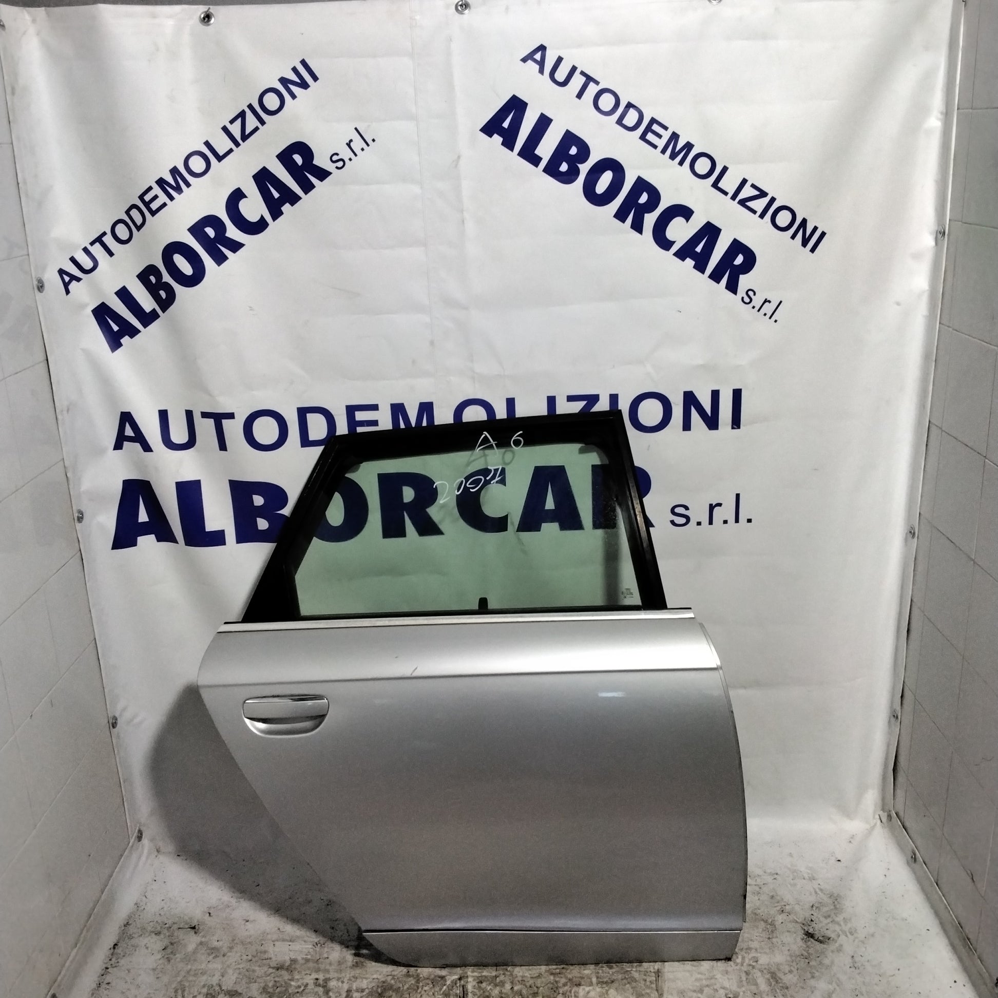 Door, Audi A6 year (2007) rear right (sf1e1)