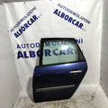 Left rear door Renault Scenic year (2004) blue color