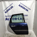 Renault Scenic rear right door (2007-2008) blue (sf1e1)