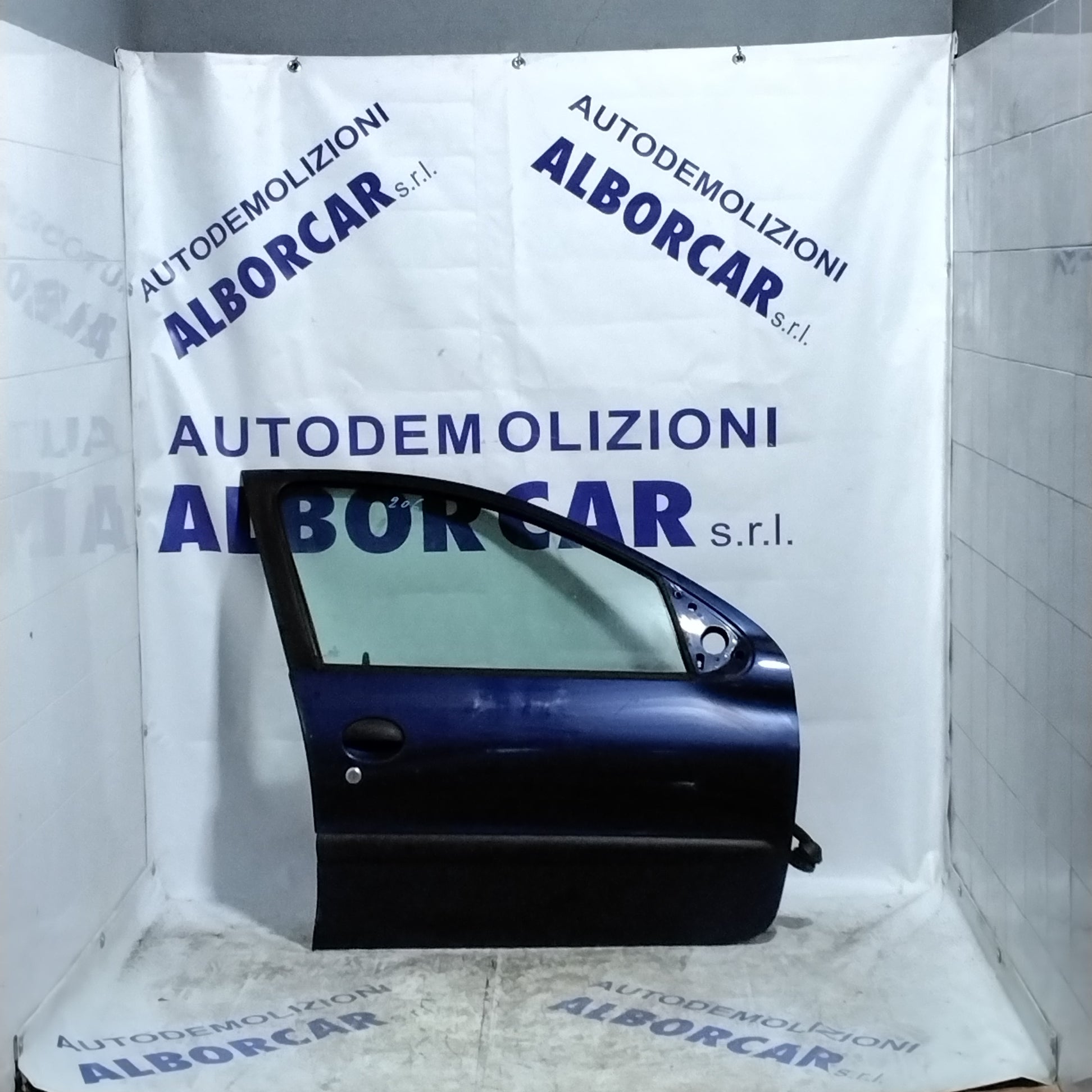 front right door peugeot 206 year 2002