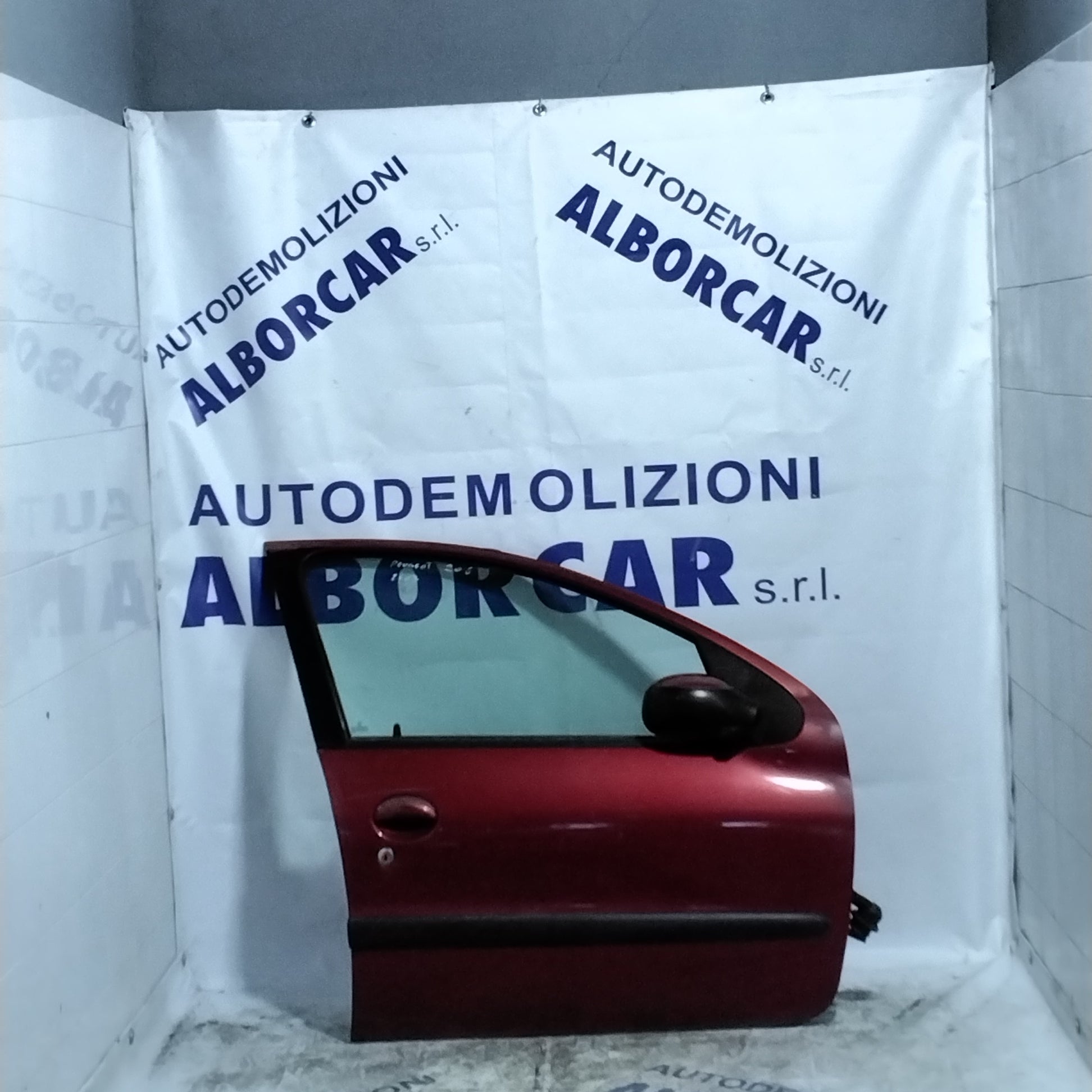 sportello anteriore destro  peugeot 206 anno 2003