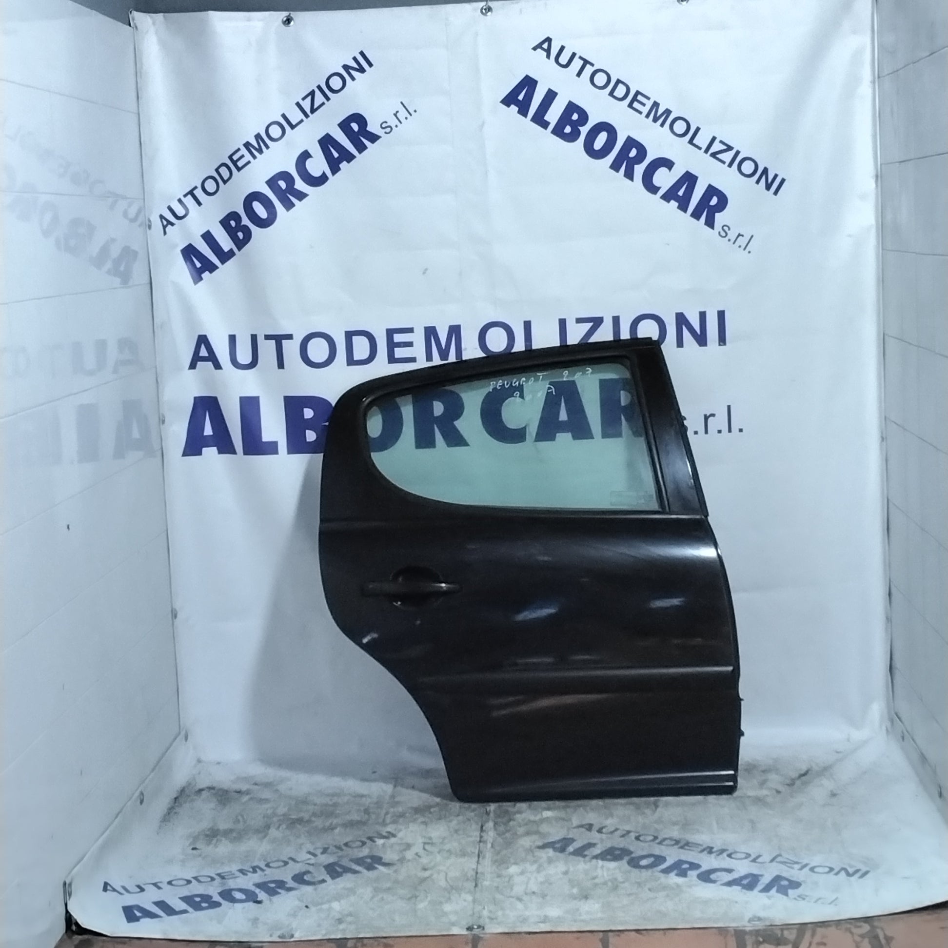Peugeot 207 2007 rear right door (sf1e1)