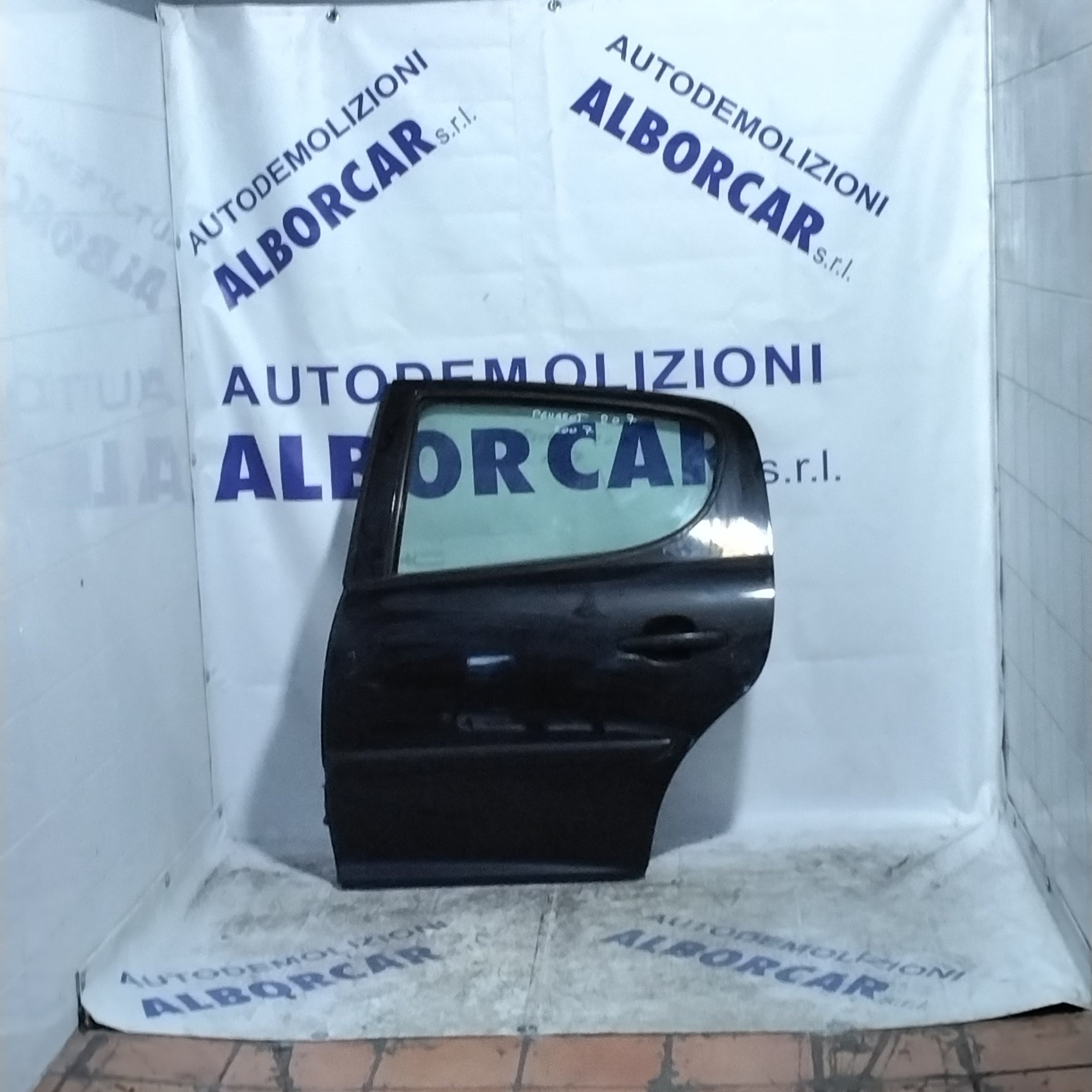 Peugeot 207 2007 rear left door (sf1e1)