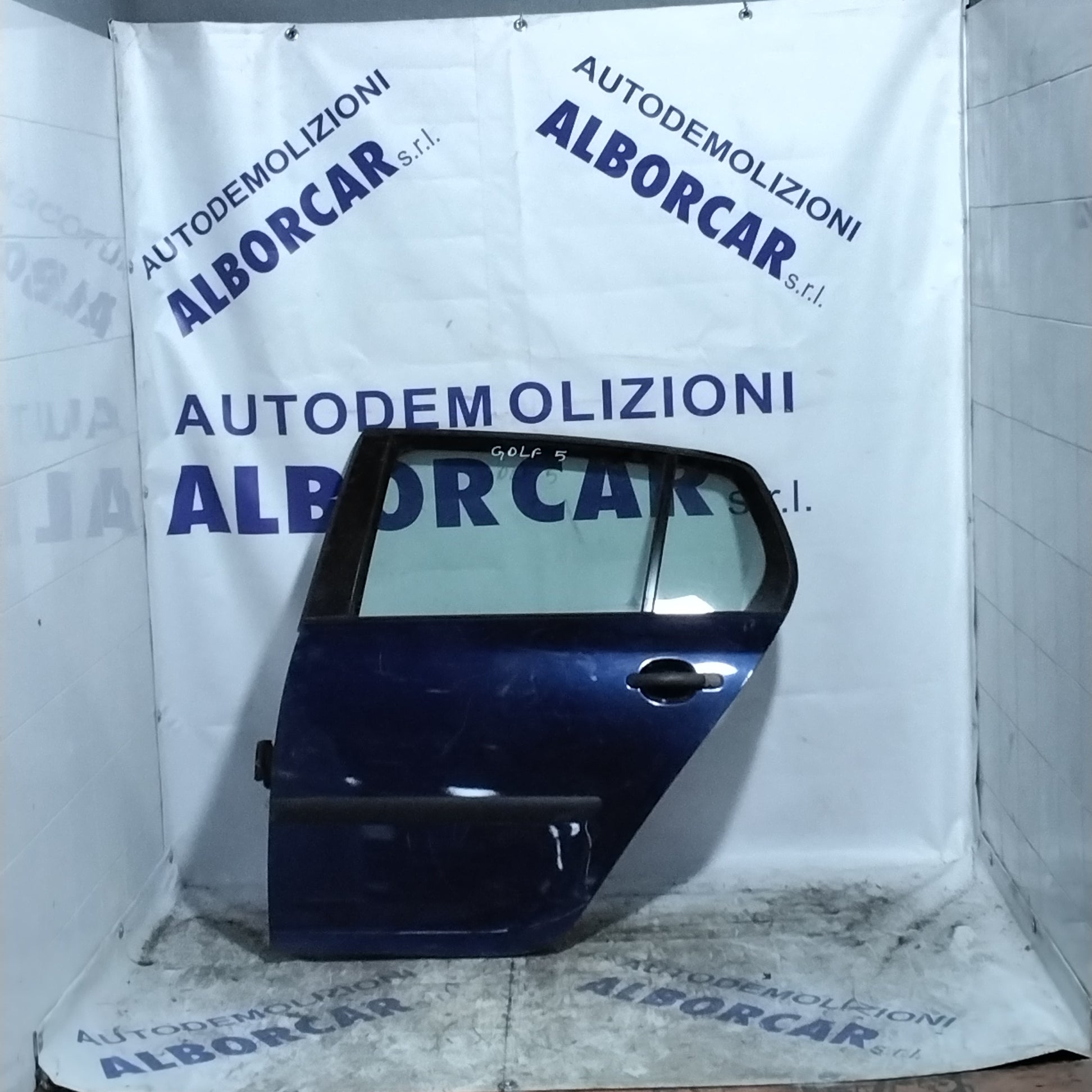 Sportello/ porta volkswagen golf 5 posteriore sinistro (sf1e1)