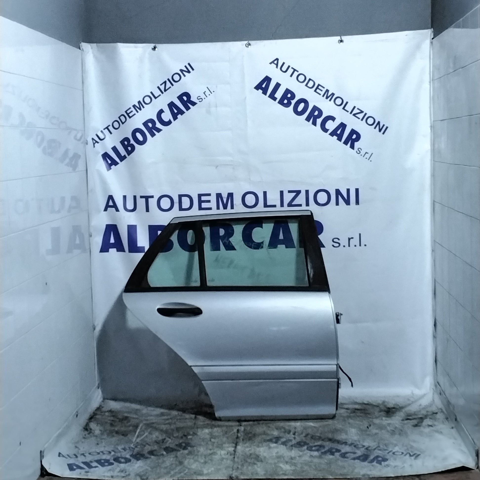 Sportello/ porta mercedes classe C 200 anno 2001 posteriore destro (sf1e1)