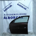 Smart Forfour door/hatch, year 2005, front left, color burgundy, grey, blue (sf1e1)