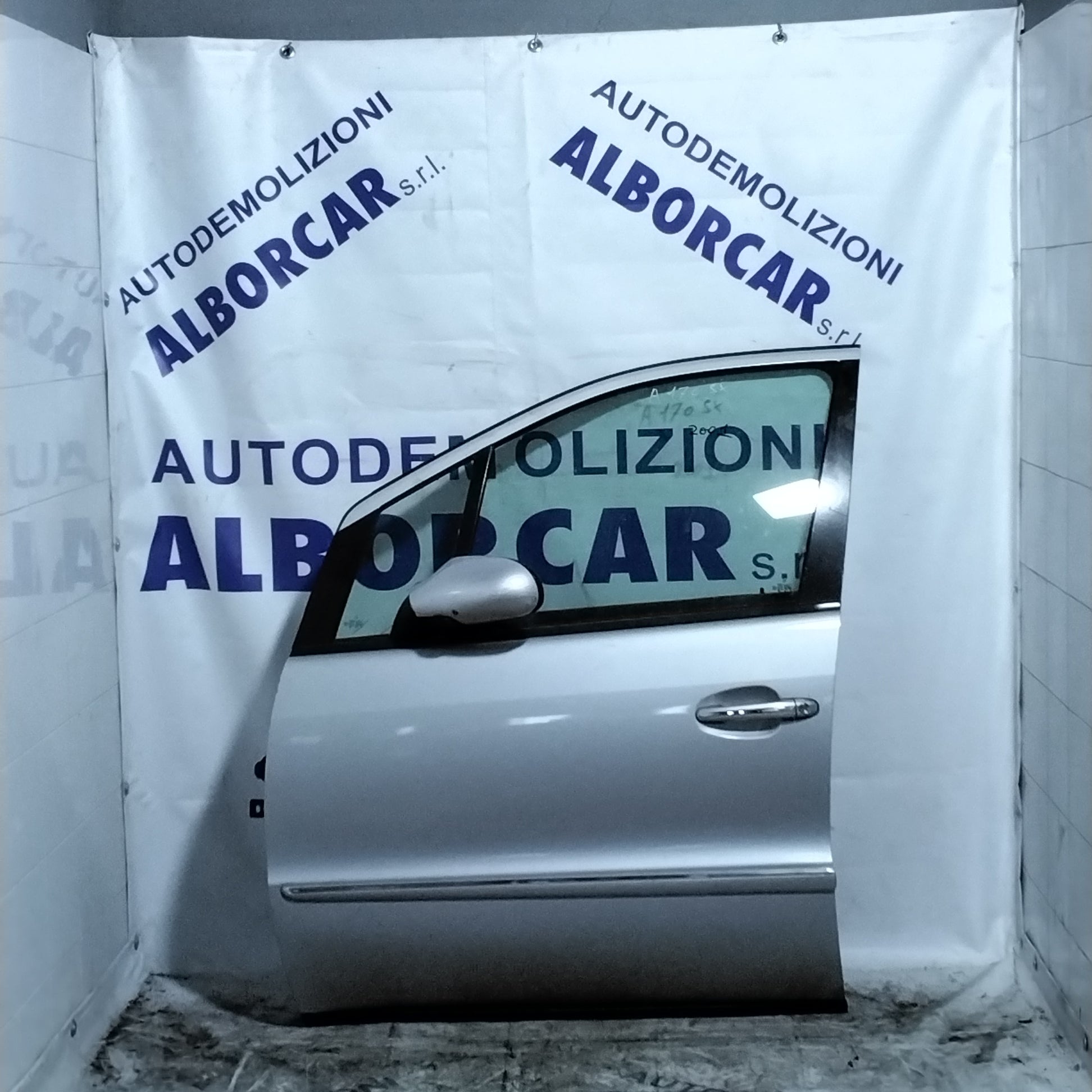 Front left door for Mercedes A Class 170 year 2001 (sf1e1)