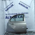Nissan Micra door, 2004, right rear, gold, grey