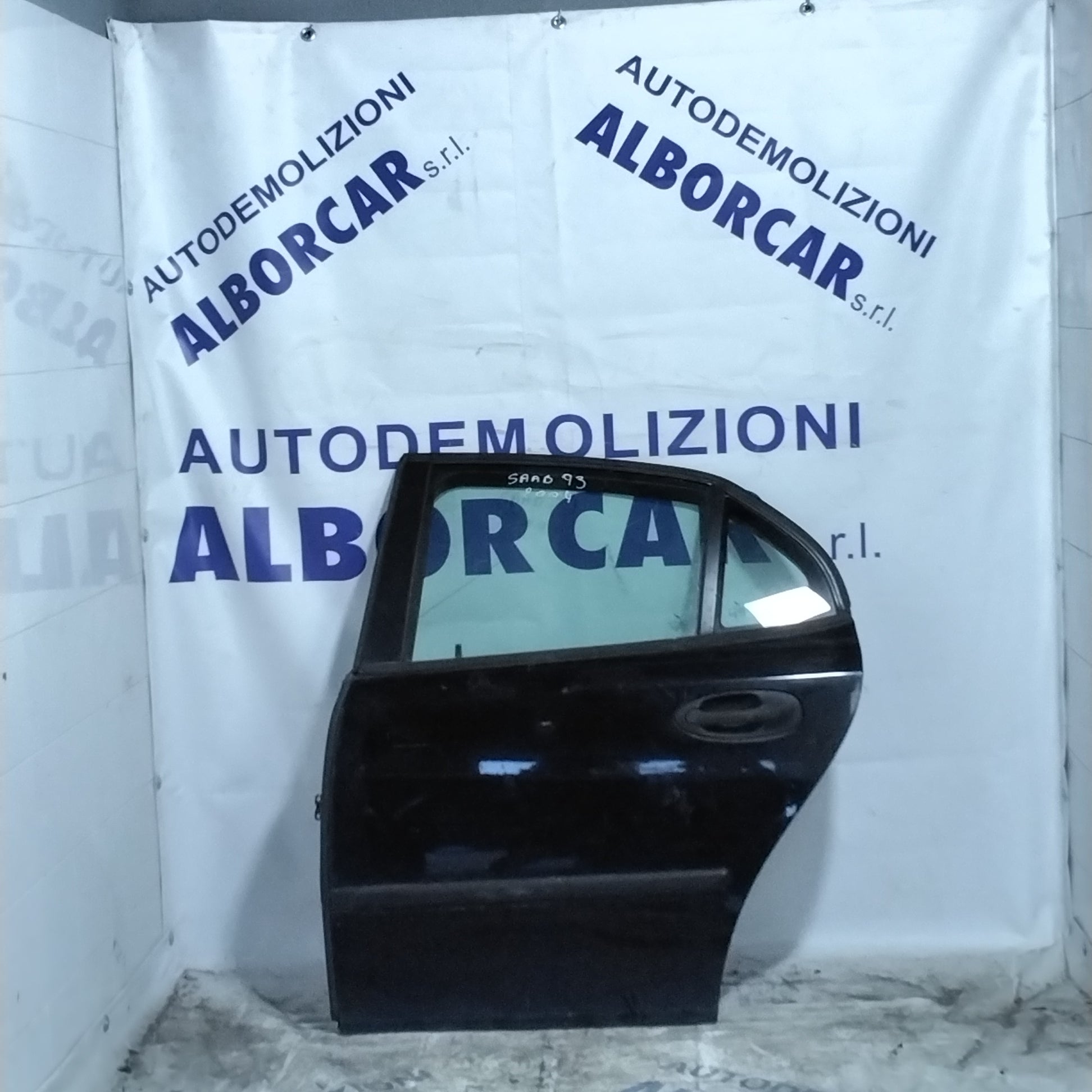 Saab 9-3 rear left door 2004 (sf1e1)