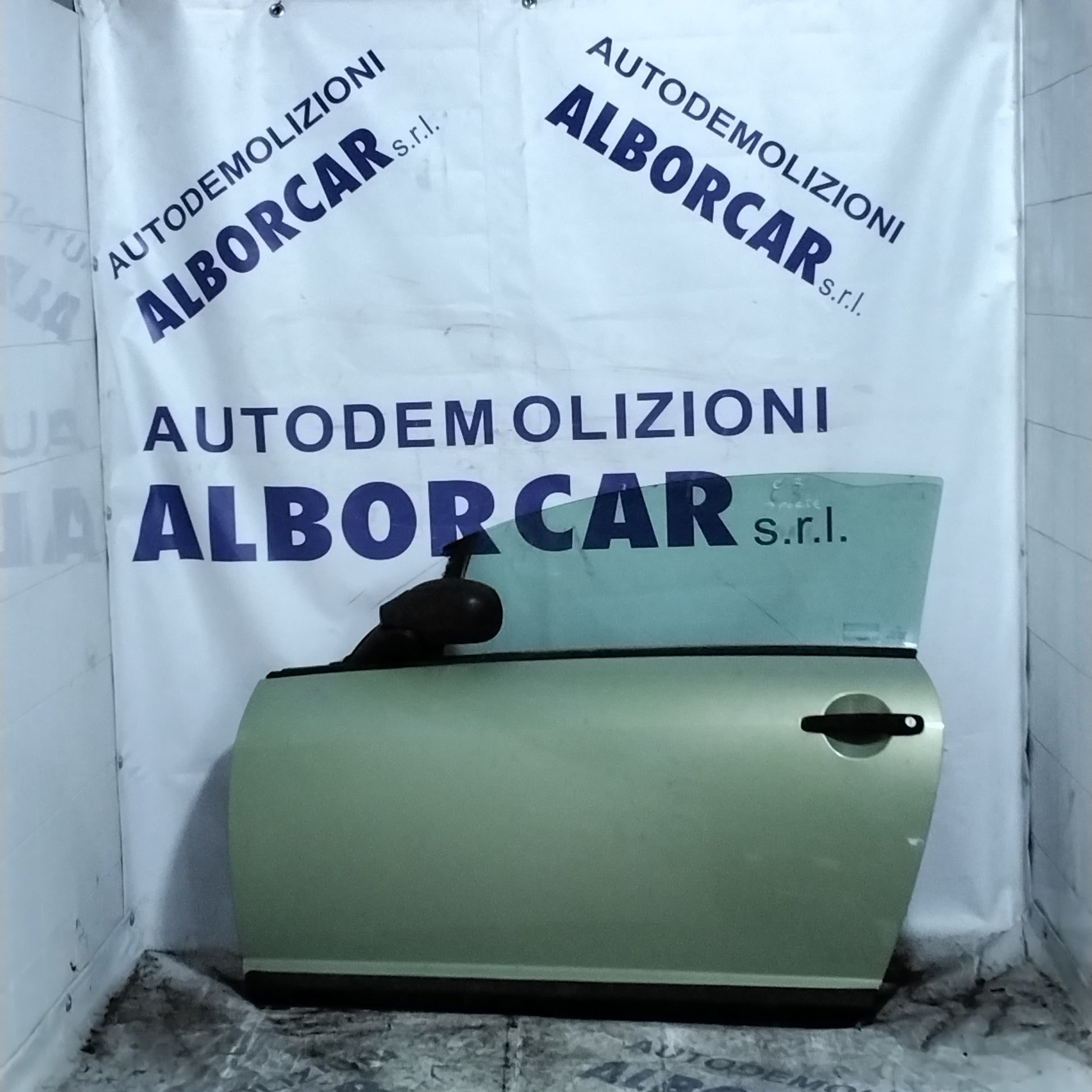 Citroen C3 2003 3-door convertible left front door (sf1e1)