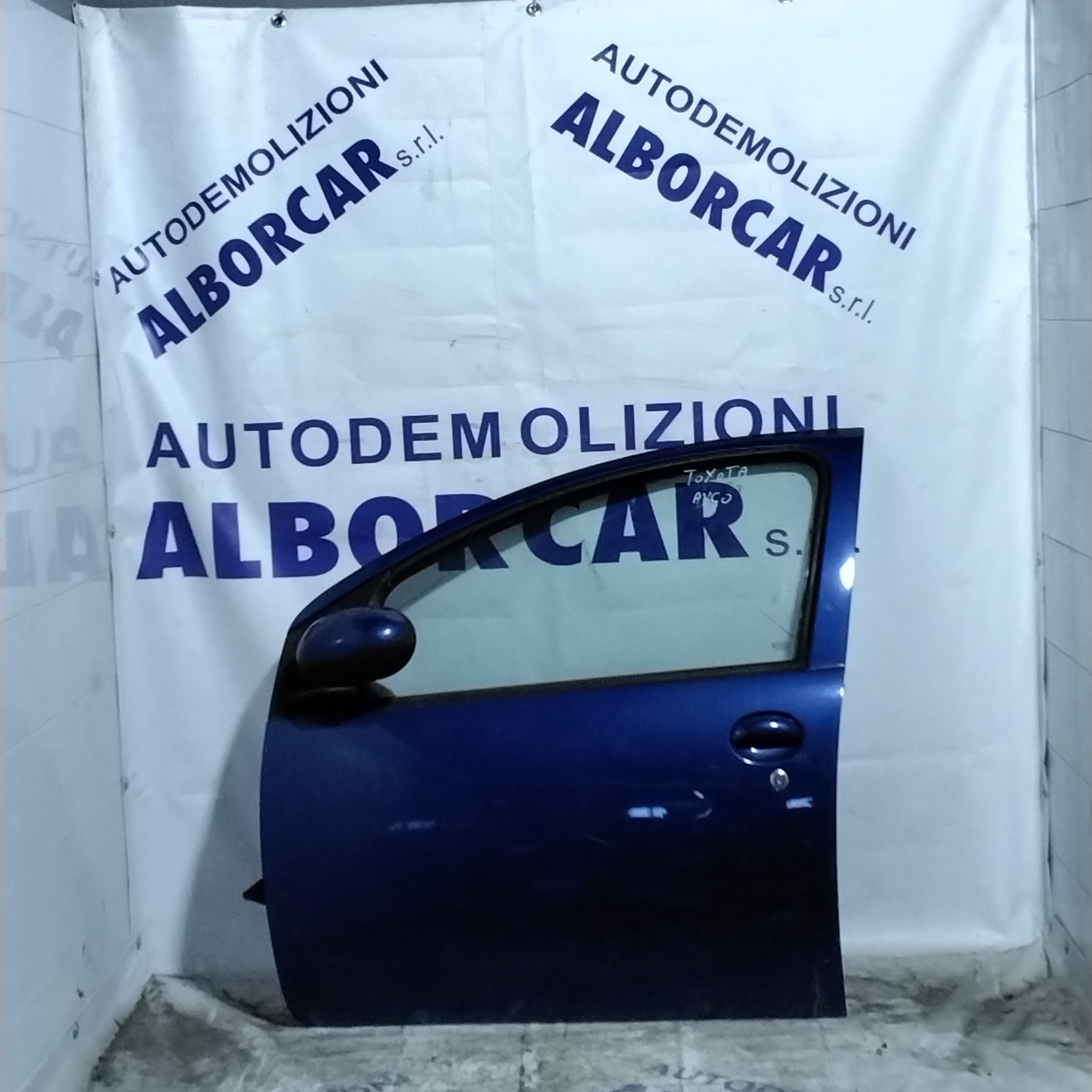 Sportello/ porta toyota aygo anno 2007 anteriore sinistro  (sf1e1)