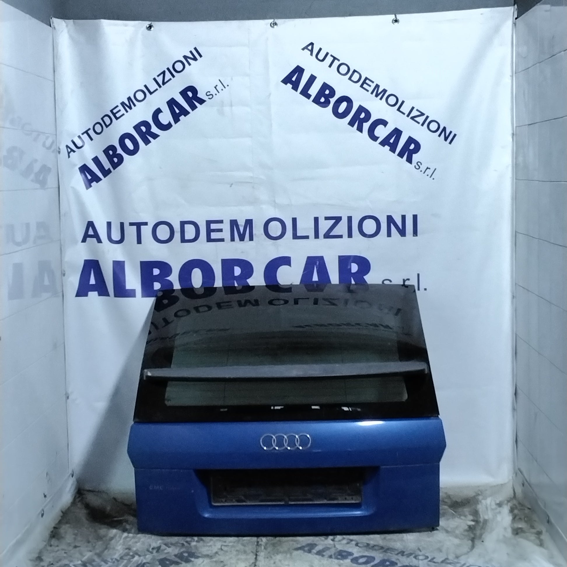 Audi A2 rear tailgate, 2002 model year