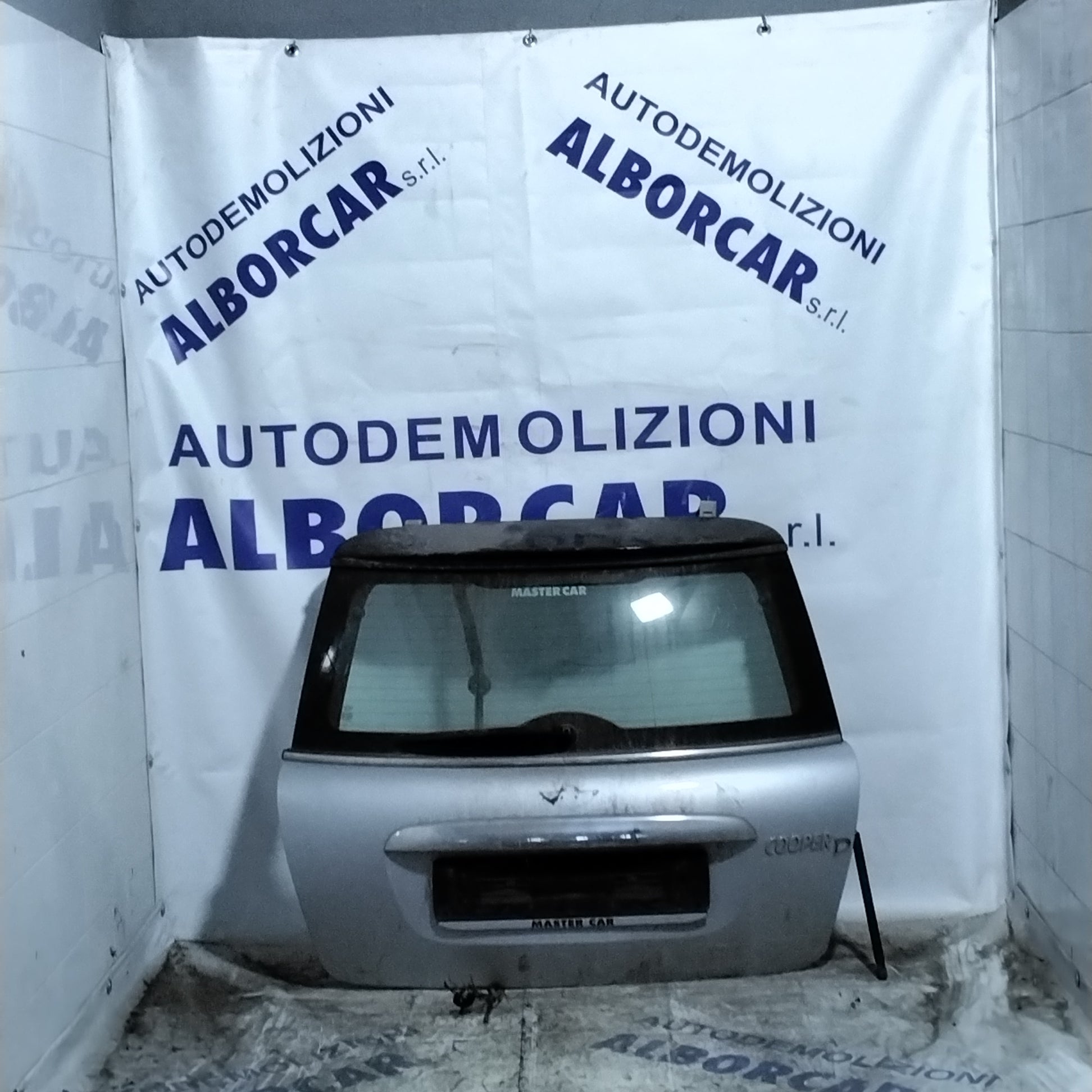 Portellone posteriore mini cooper D colore (grigio,nero,blu)