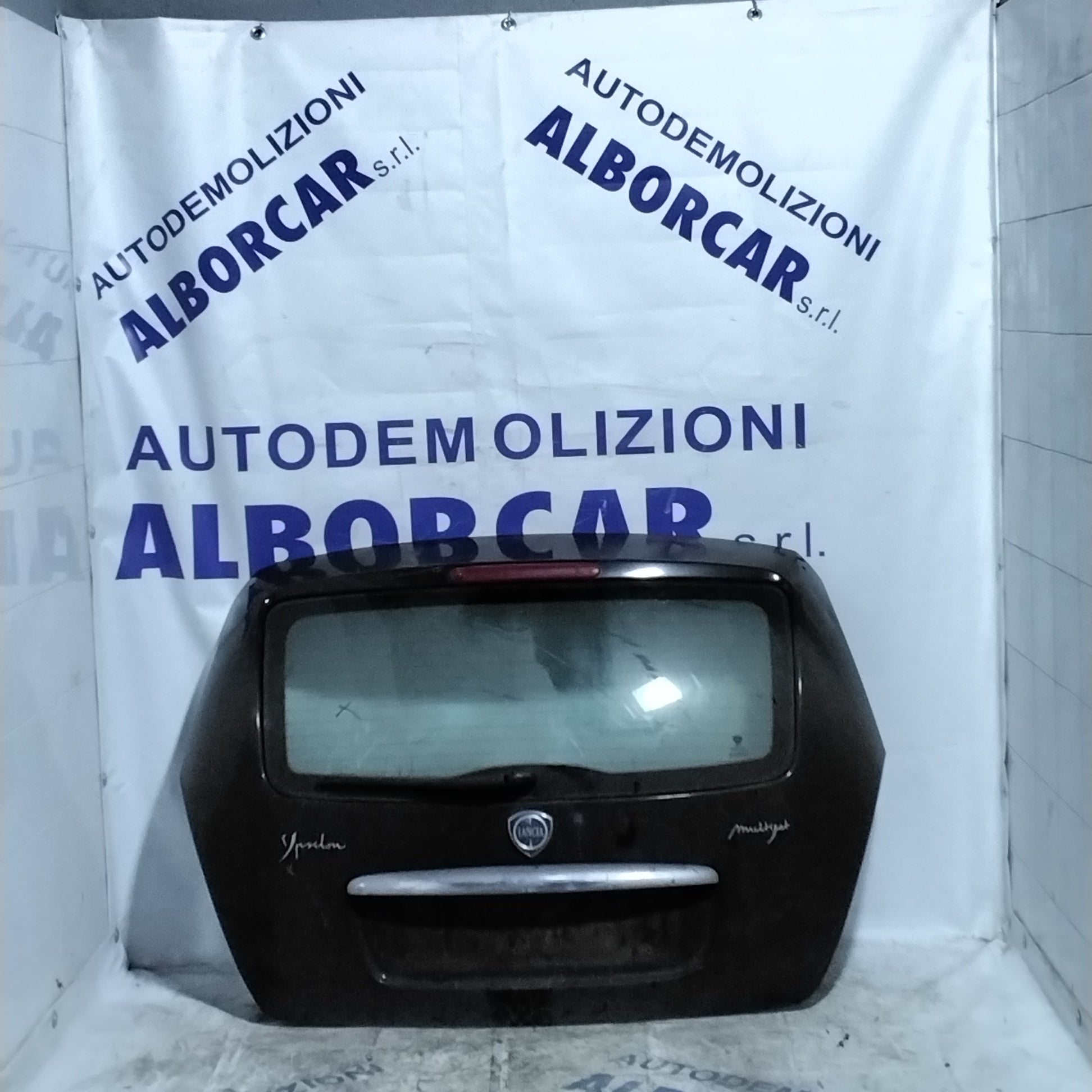 Portellone posteriore lancia ypslion colore anno 2002 -2003(3nero,grigio celeste)