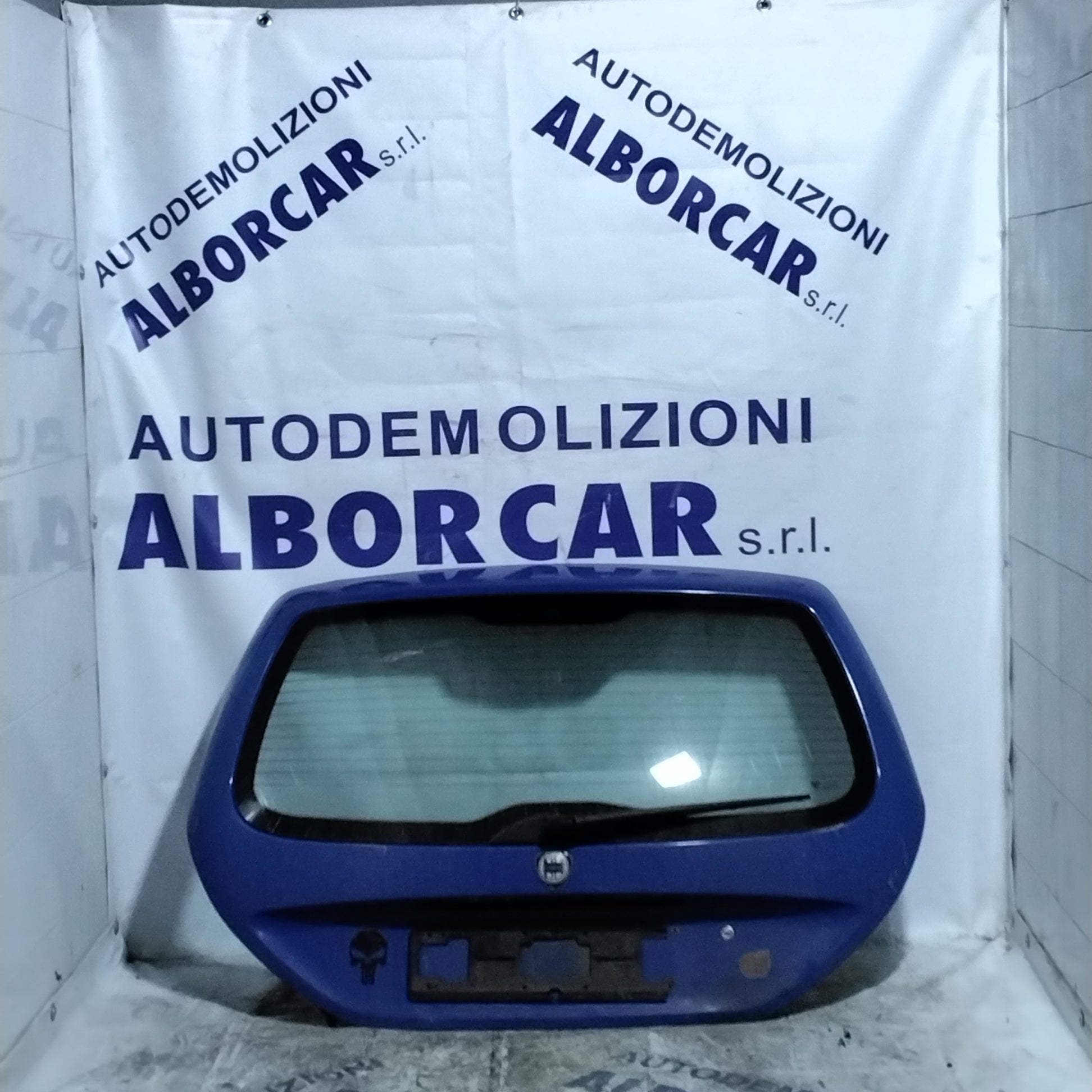 Rear tailgate Lancia Y Elefantino year 2002-2003
