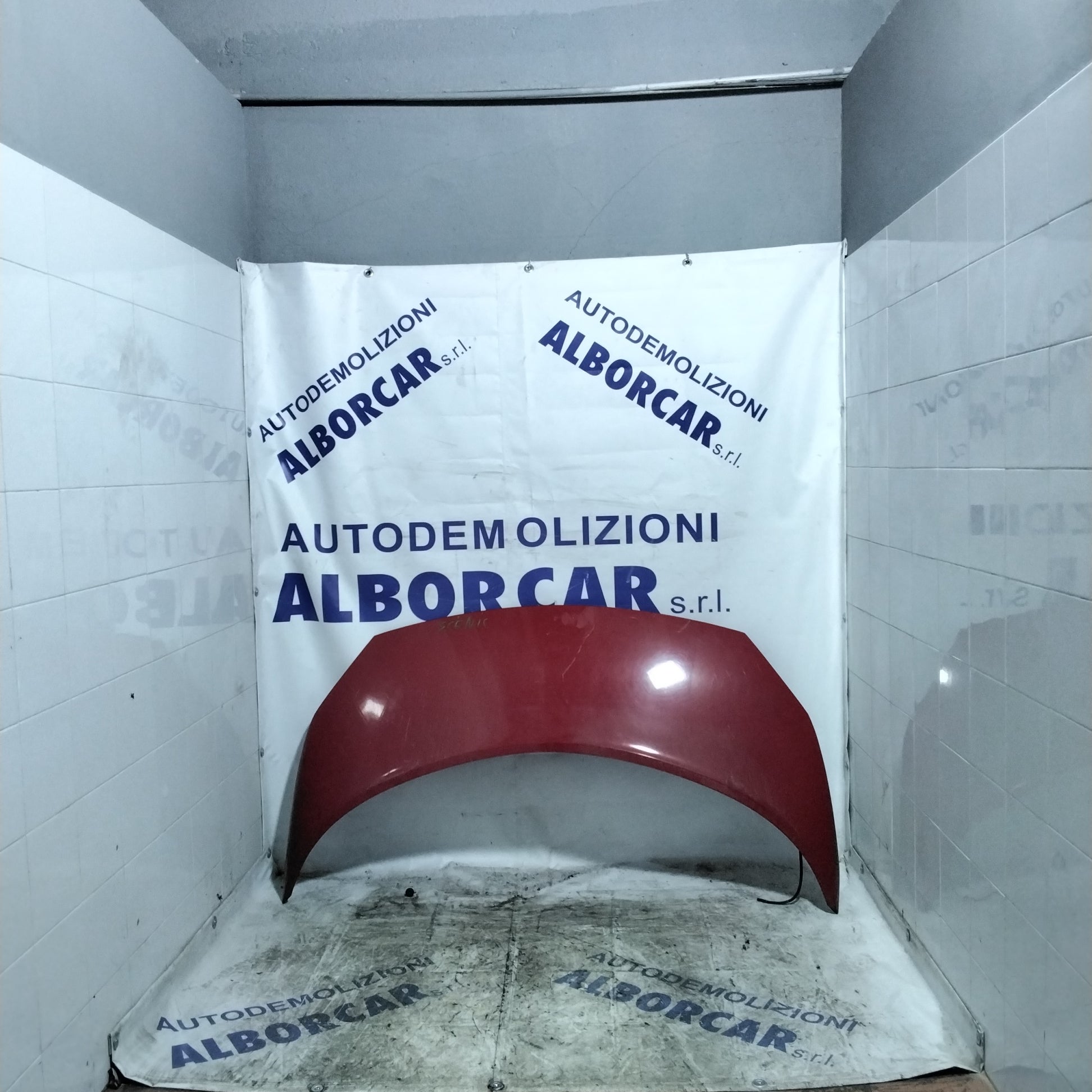 Front hood Renault Megane year 2001 -2002