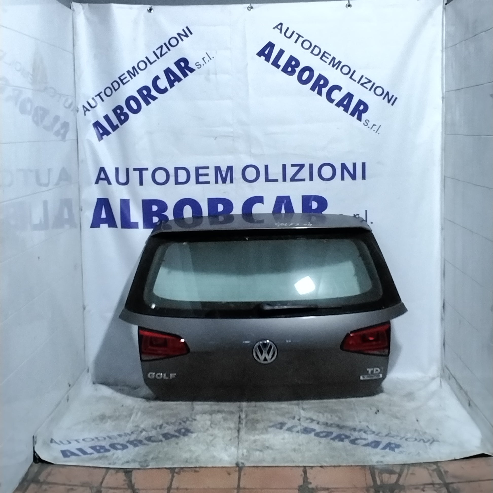 Portellone posteriore volkswagen golf 7 anno 2011