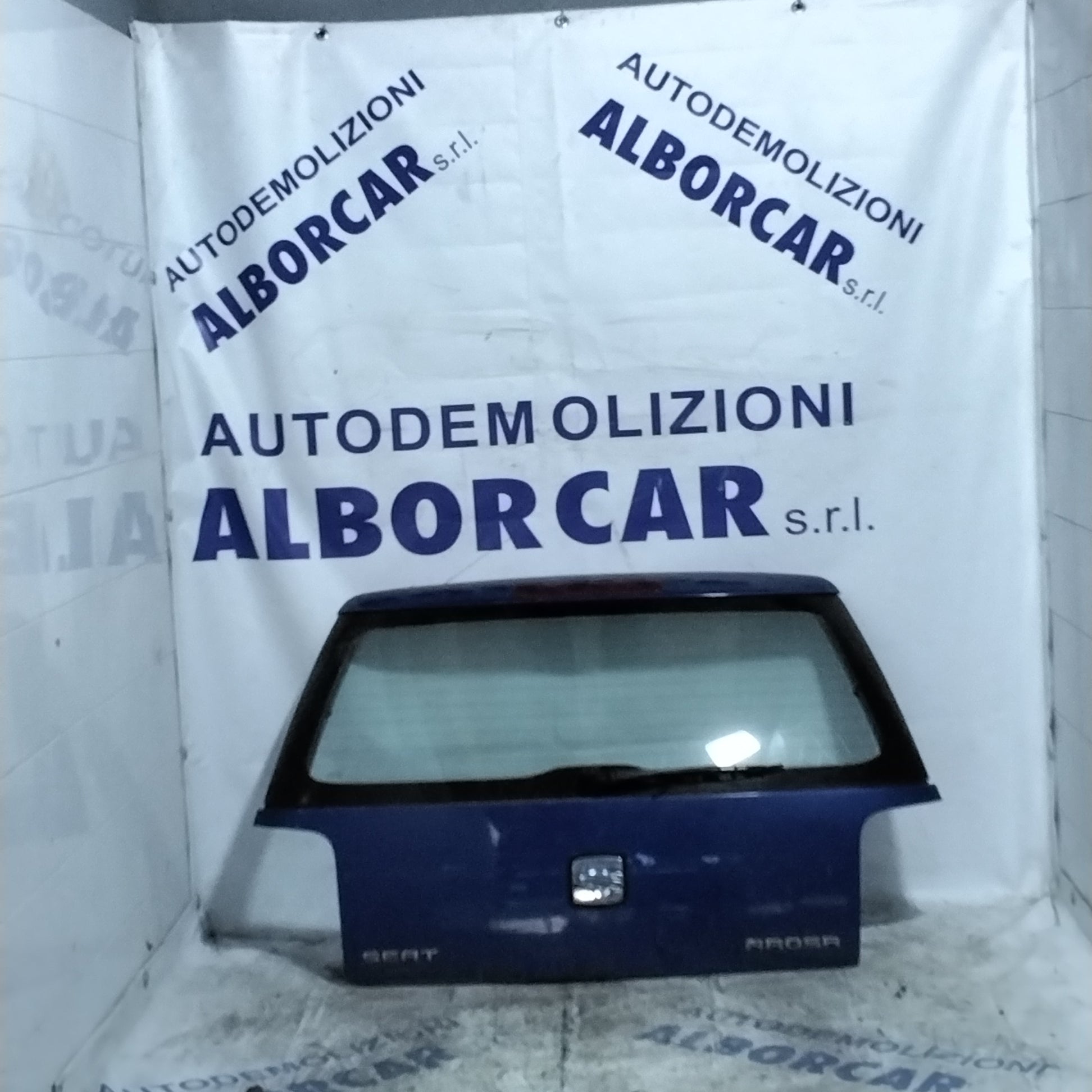 Portellone posteriore seat arosa anno 2001 colore (blu , pistacchio)