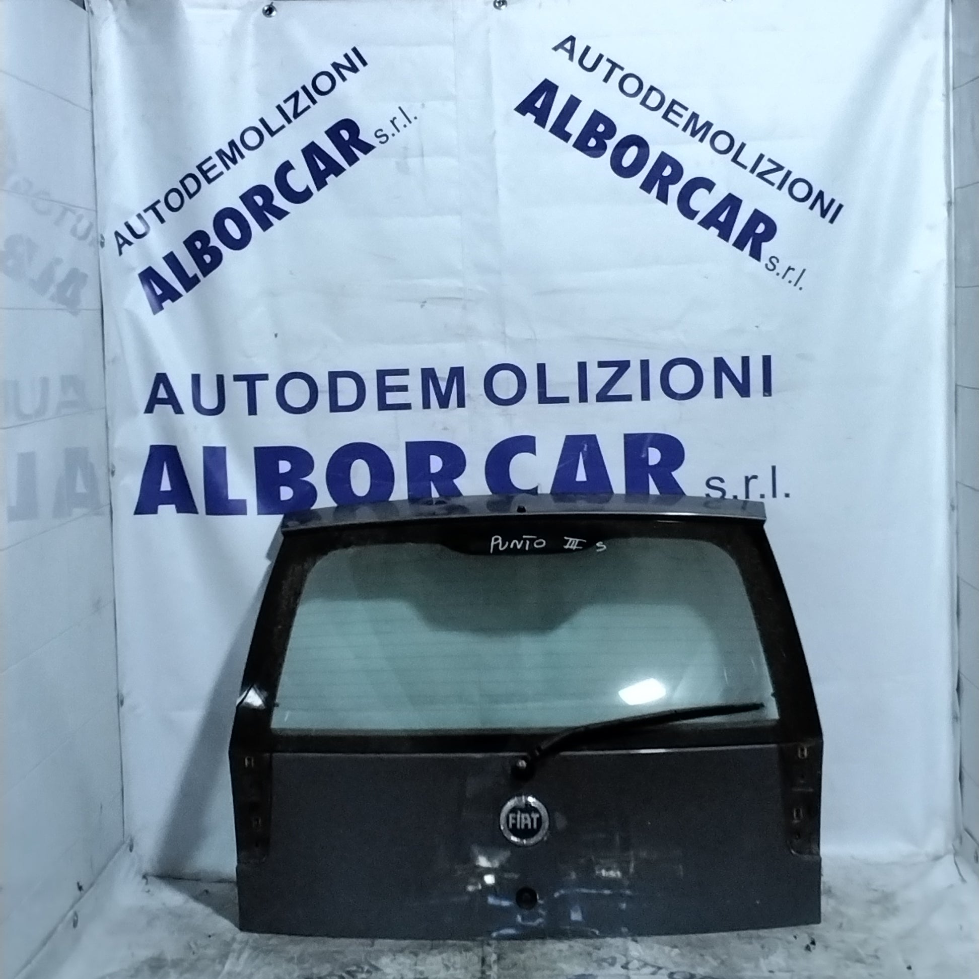 rear tailgate Fiat Punto third series