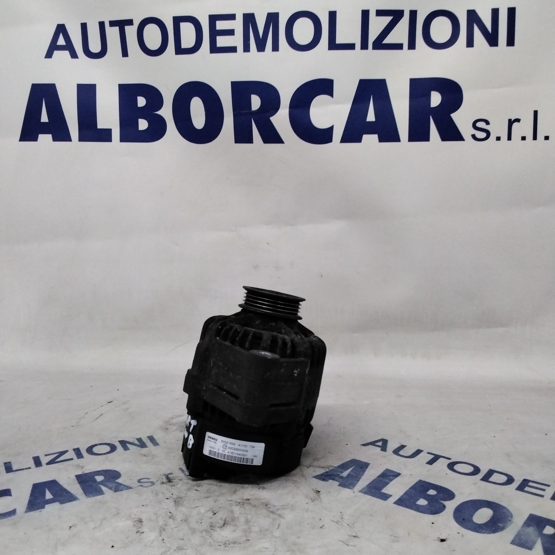 Alternator smart fortwo petrol year 2003 code 63321658