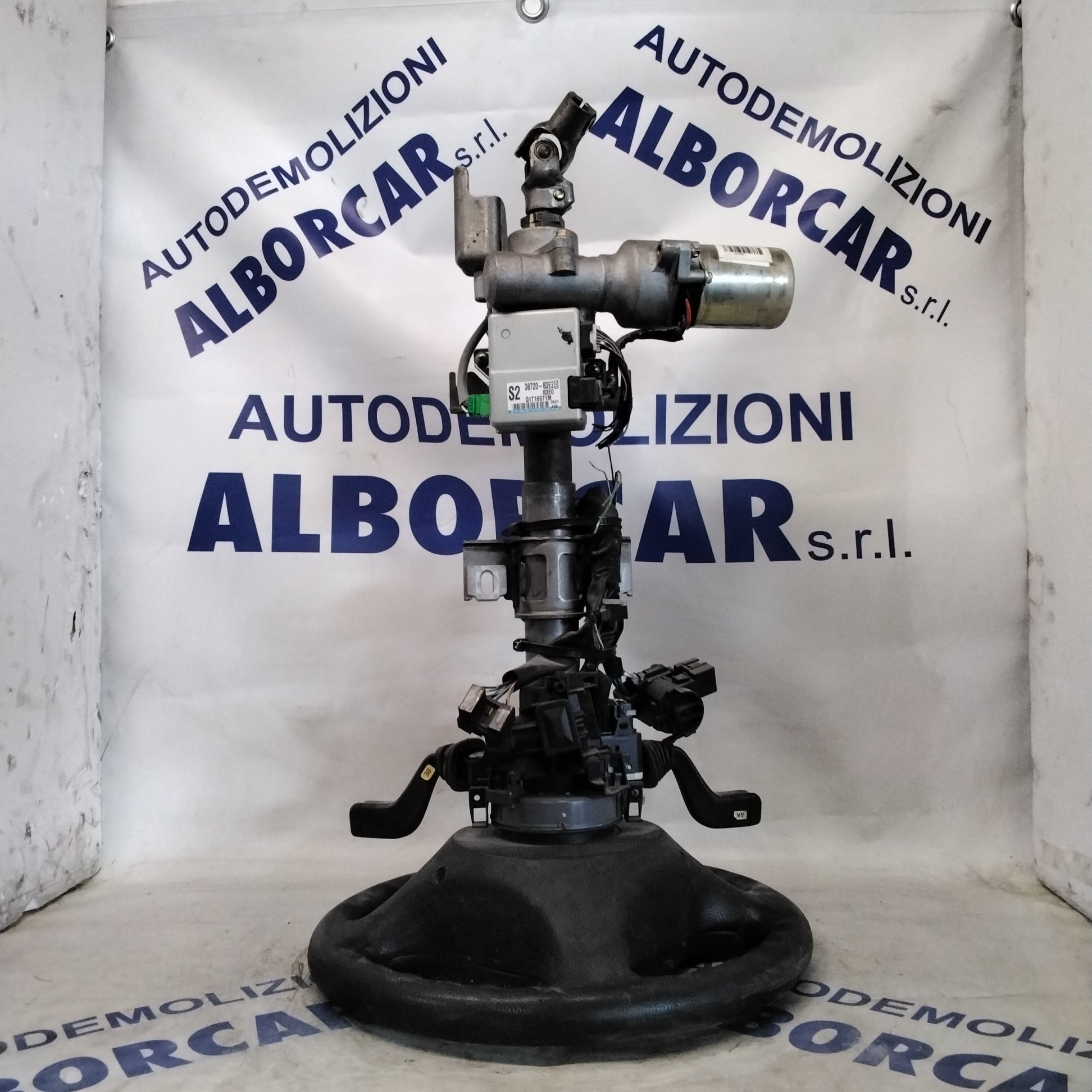 Complete steering column with electric city power steering for Opel Agila (3-door)