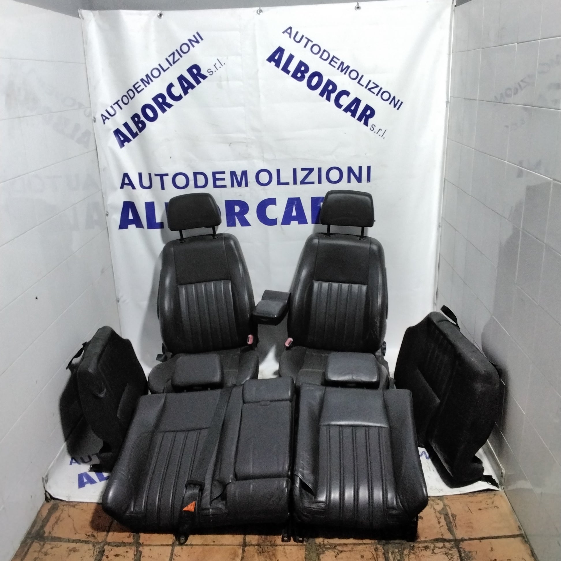 Alfa Romeo 147 seats (leather)