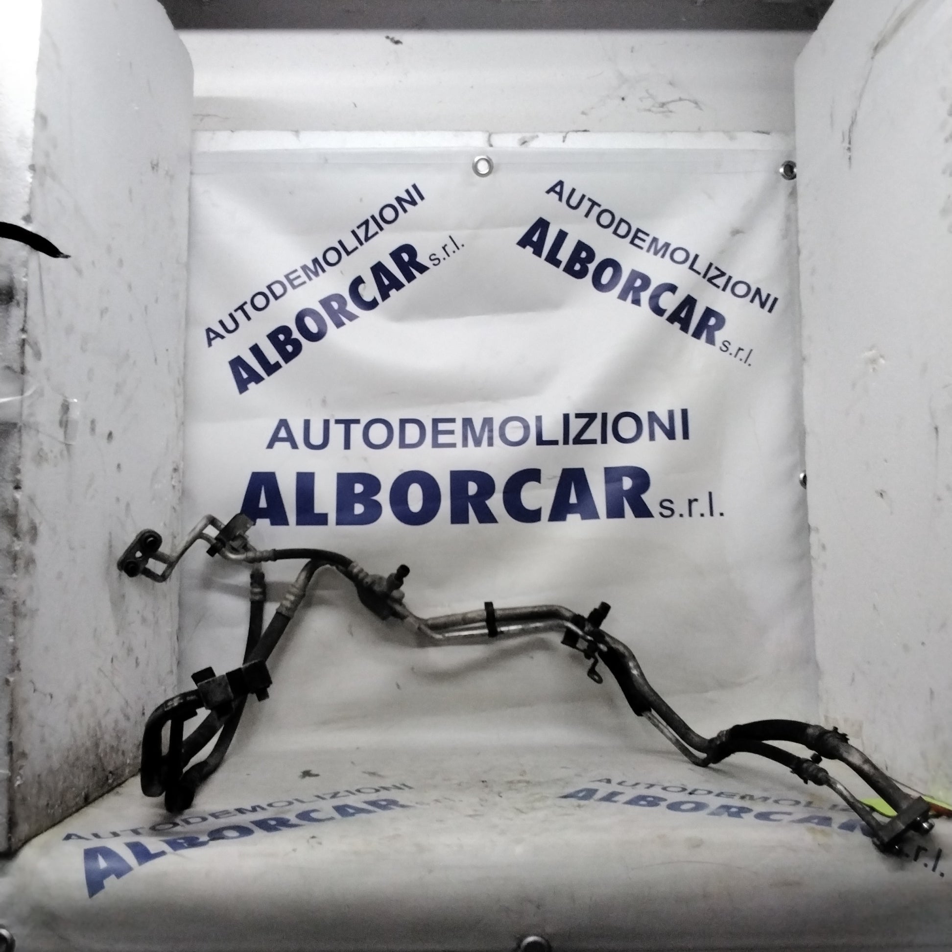 Air conditioning condenser hose Fiat Grande Punto 1.3 90hp MTJ
