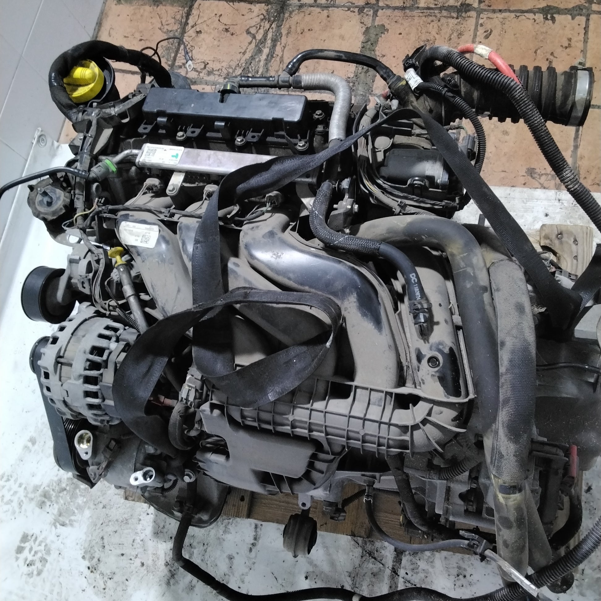 Motor Smart 451 cc999,oo gasolina año 2014-2021 código 110116559R (HD4) compatible con Renault Captur 0.9 66kw 5 velocidades