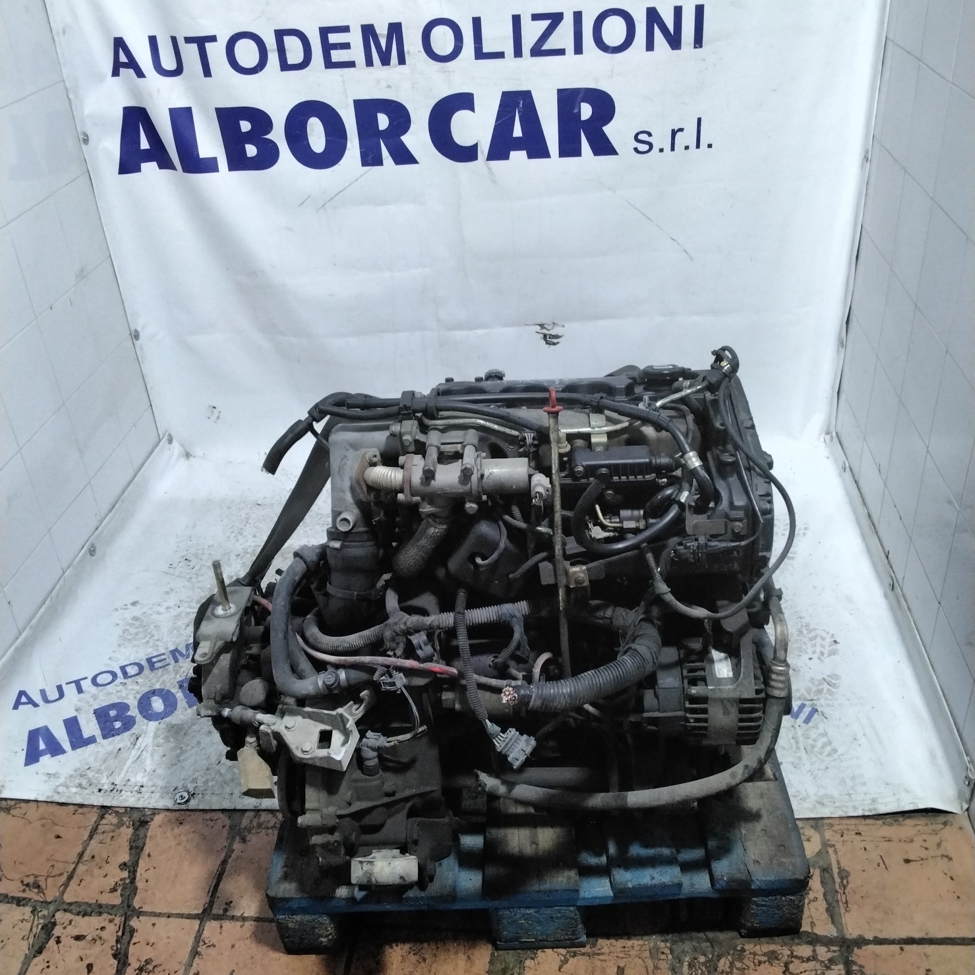 Alfa Romeo 147 1.9 D 85 kw 2004 engine code 937A4000