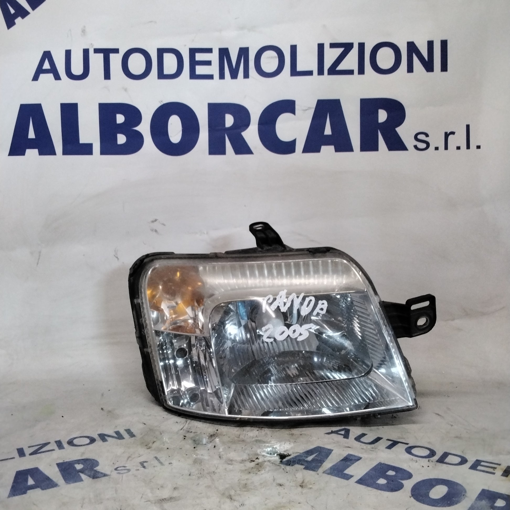 Right front headlight Fiat Panda year 2005