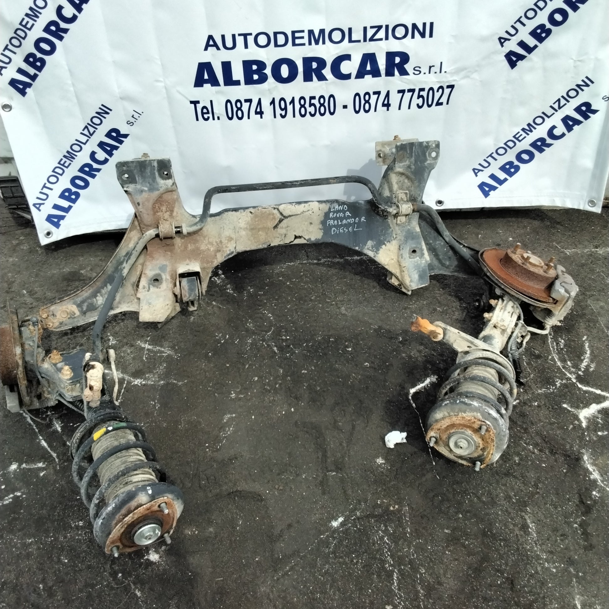 Ponte assale posteriore land rover freelander