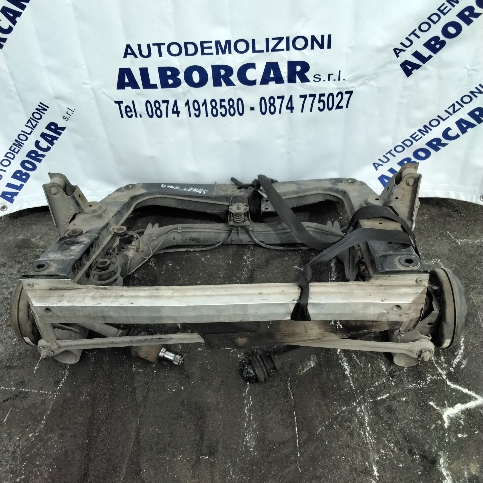 Ponte assale posteriore smart 600 benzina