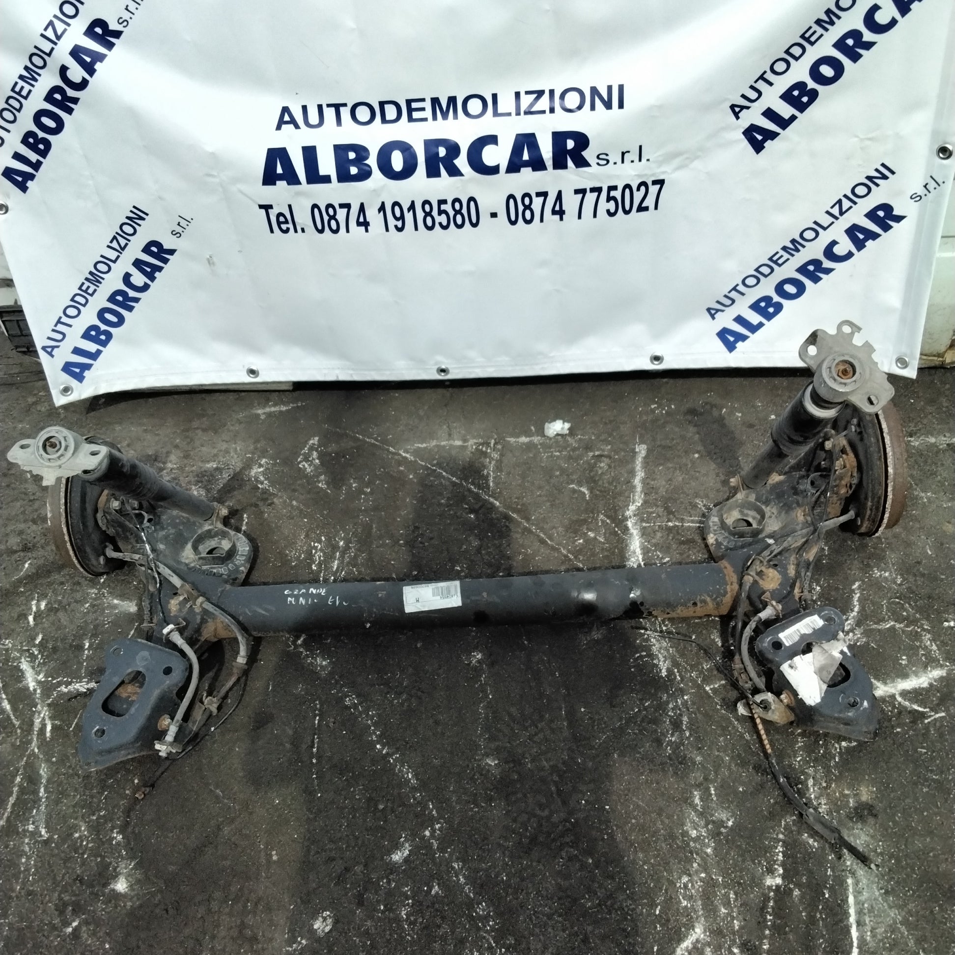Ponte assale posteriore grande punto evo
