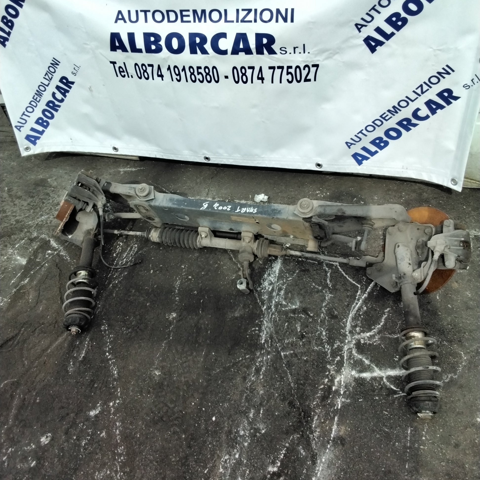 Ponte anteriore completo smart 2004 benzina