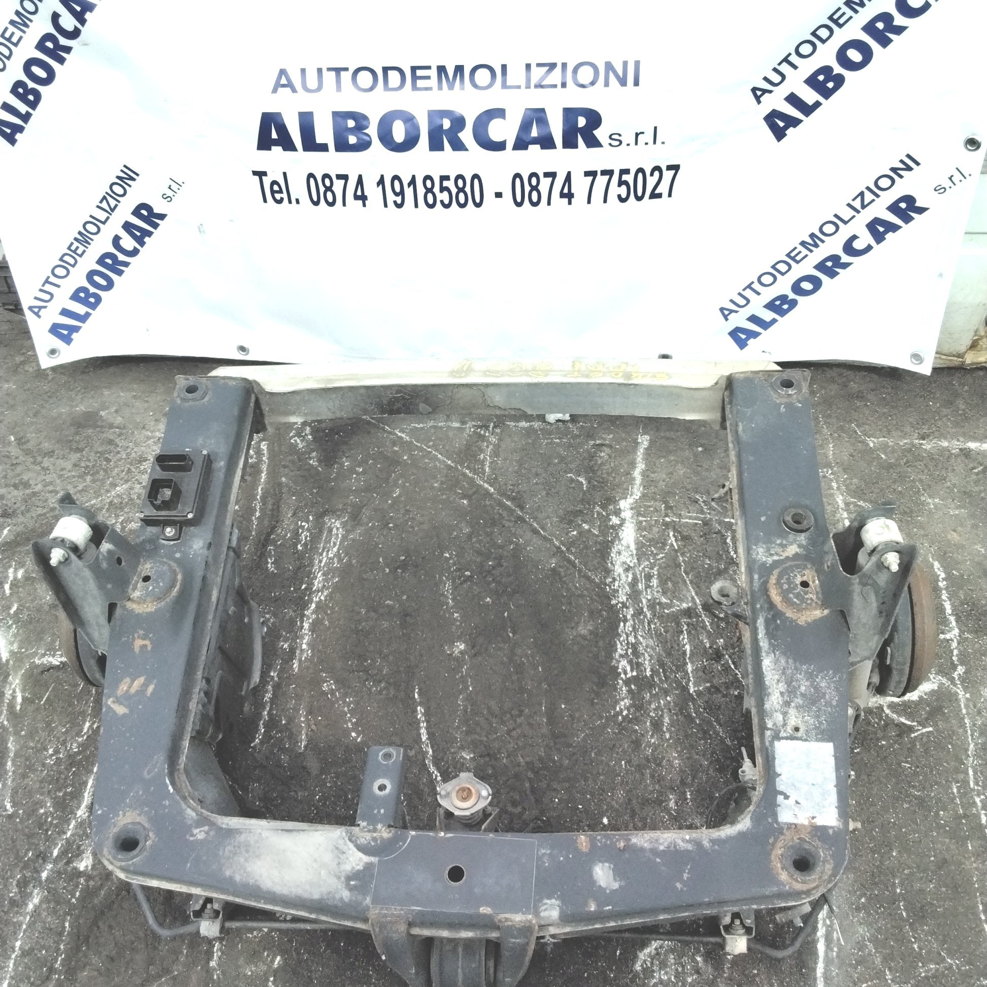 Ponte assale posteriore smart 800 D