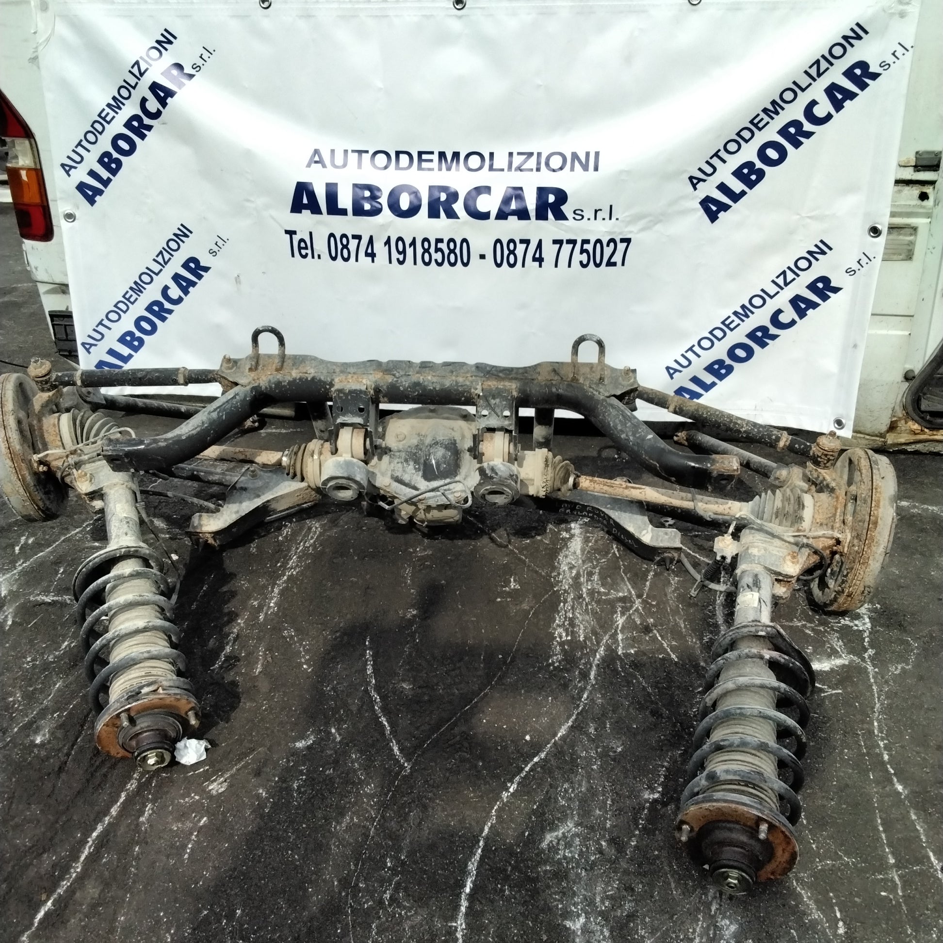 Ponte assale posteriore land rover freelander D