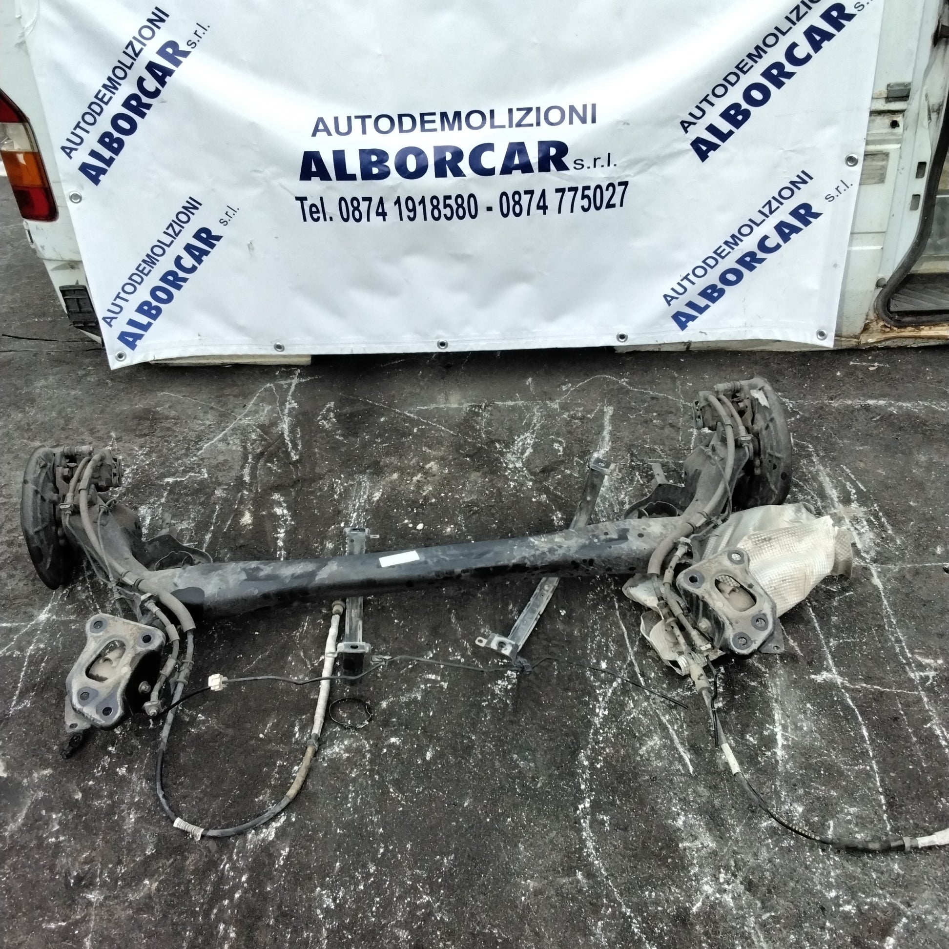 Ponte posteriore fiat 500  1.2 benzina 2010-2018
