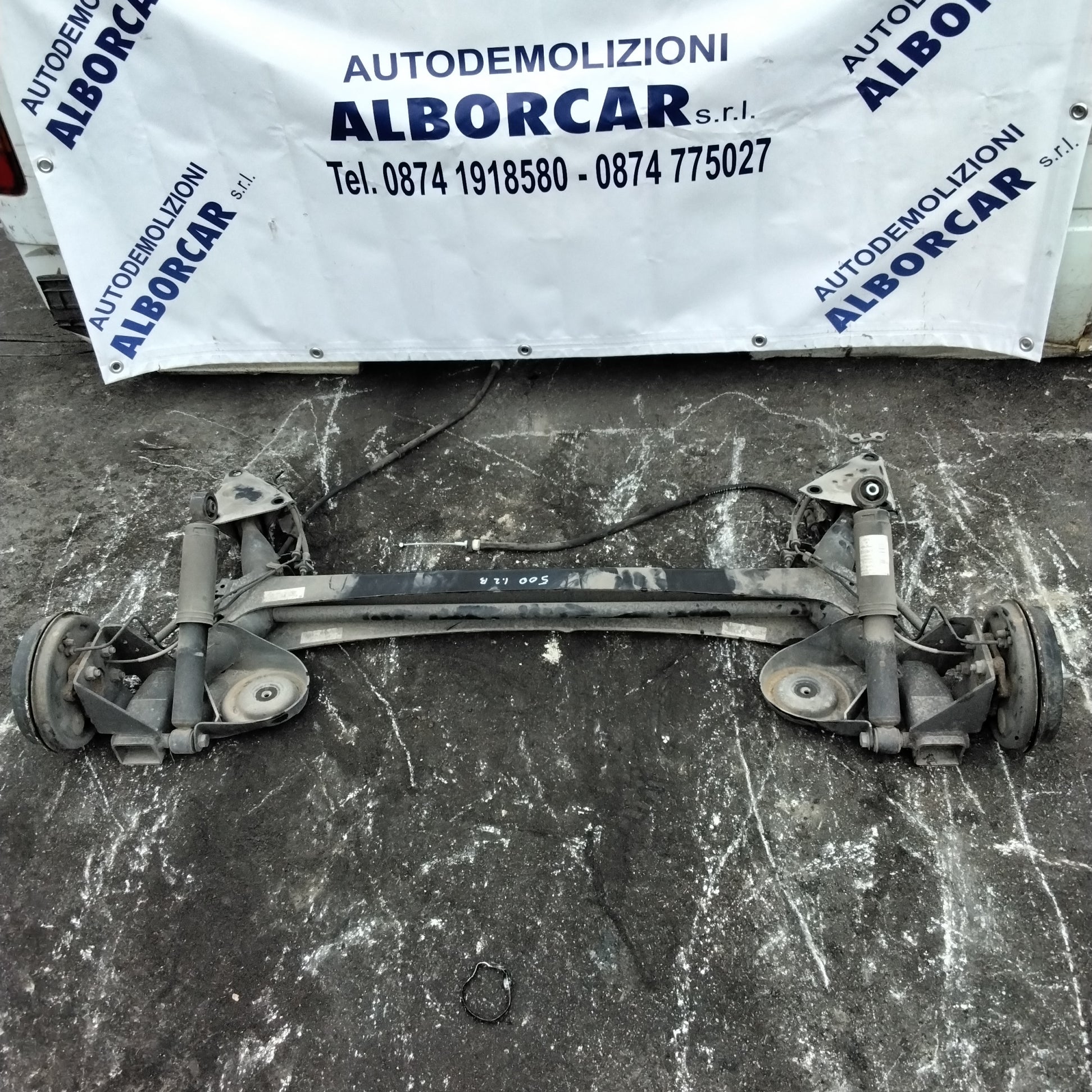Ponte assale posteriore fiat 500 1.2 benzina 2010-2018